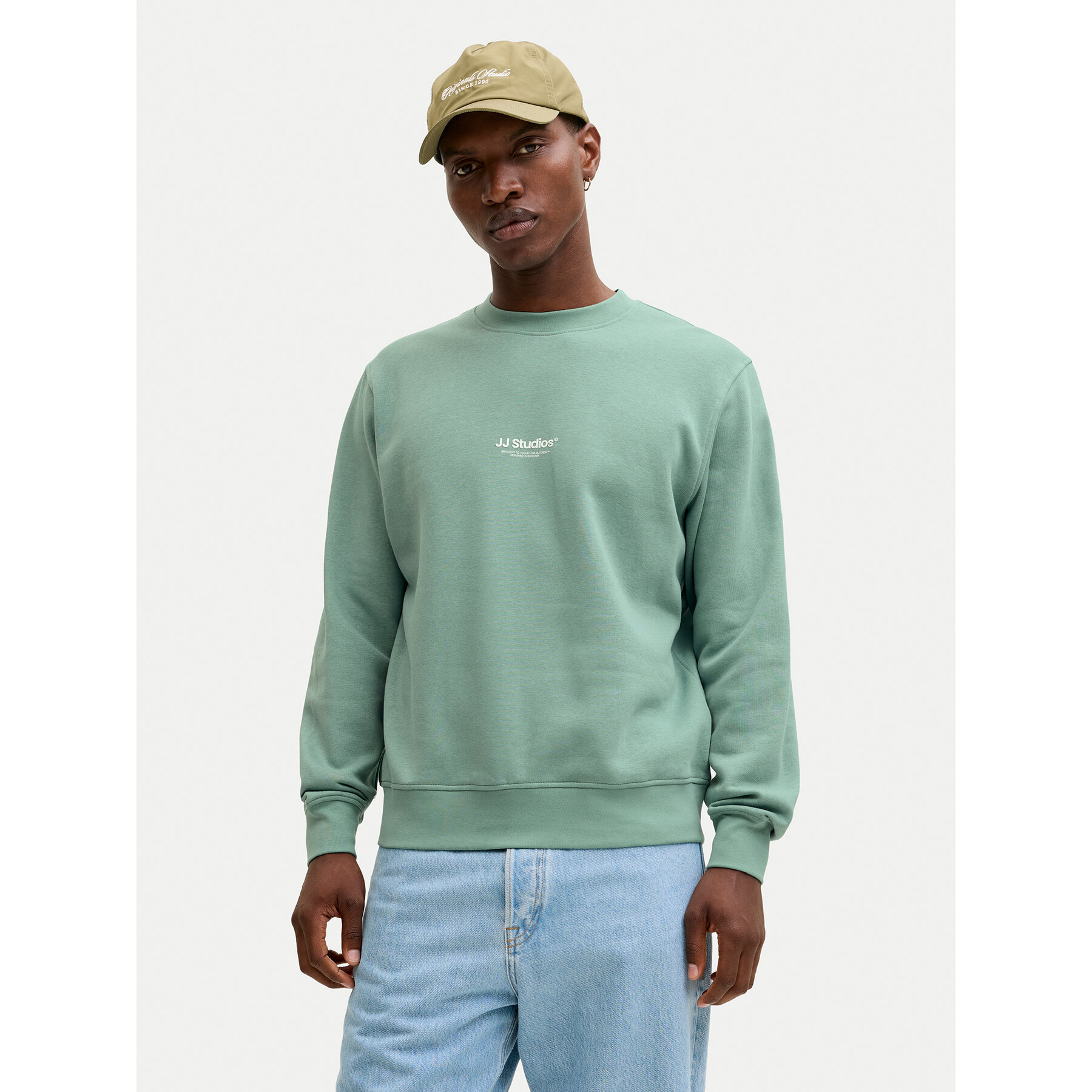 Jack & Jones Sweatshirt Soho 12278791 Grün Relaxed Fit