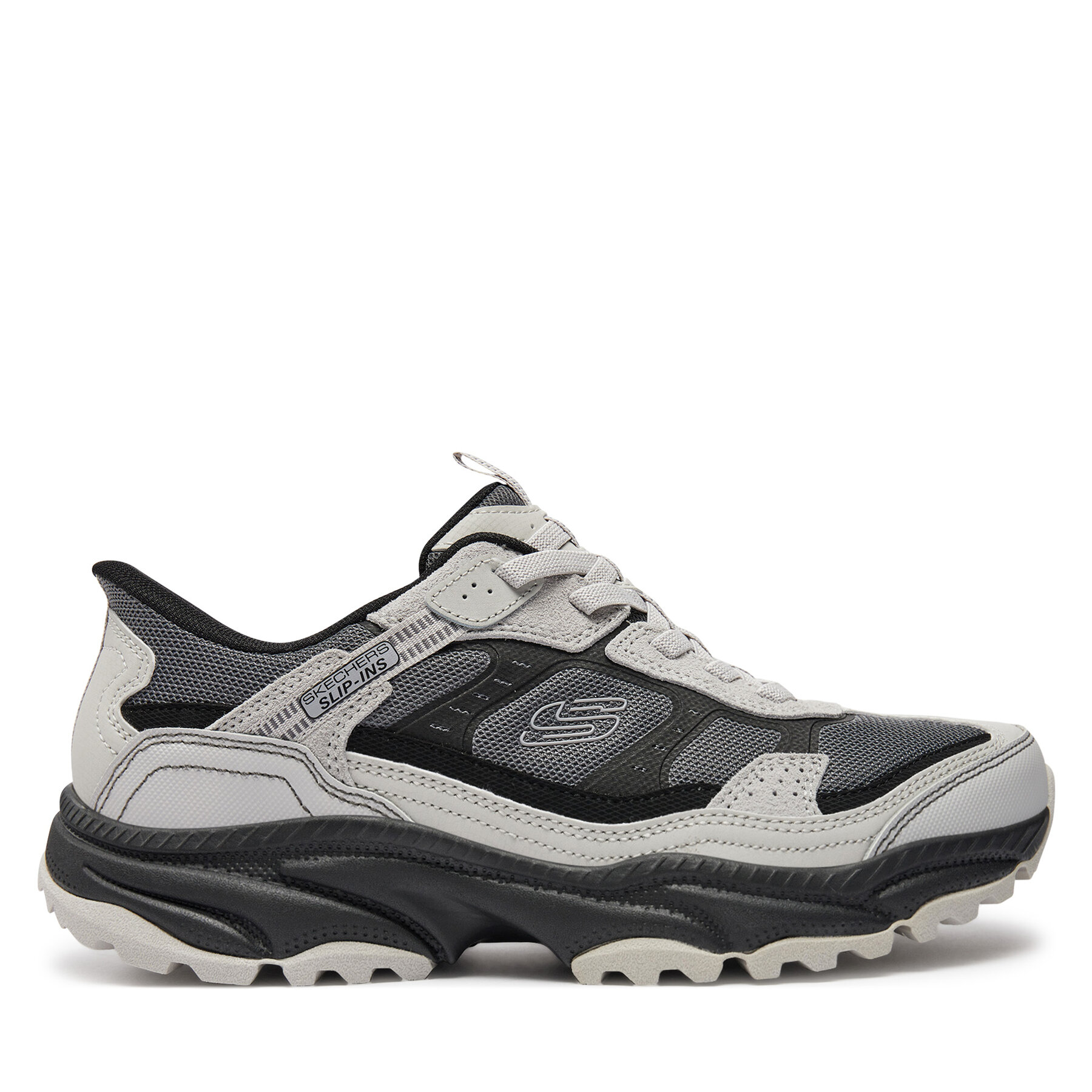 Chaussures de trekking Skechers Slip-ins Vigor AT 237744/GYBK Gris