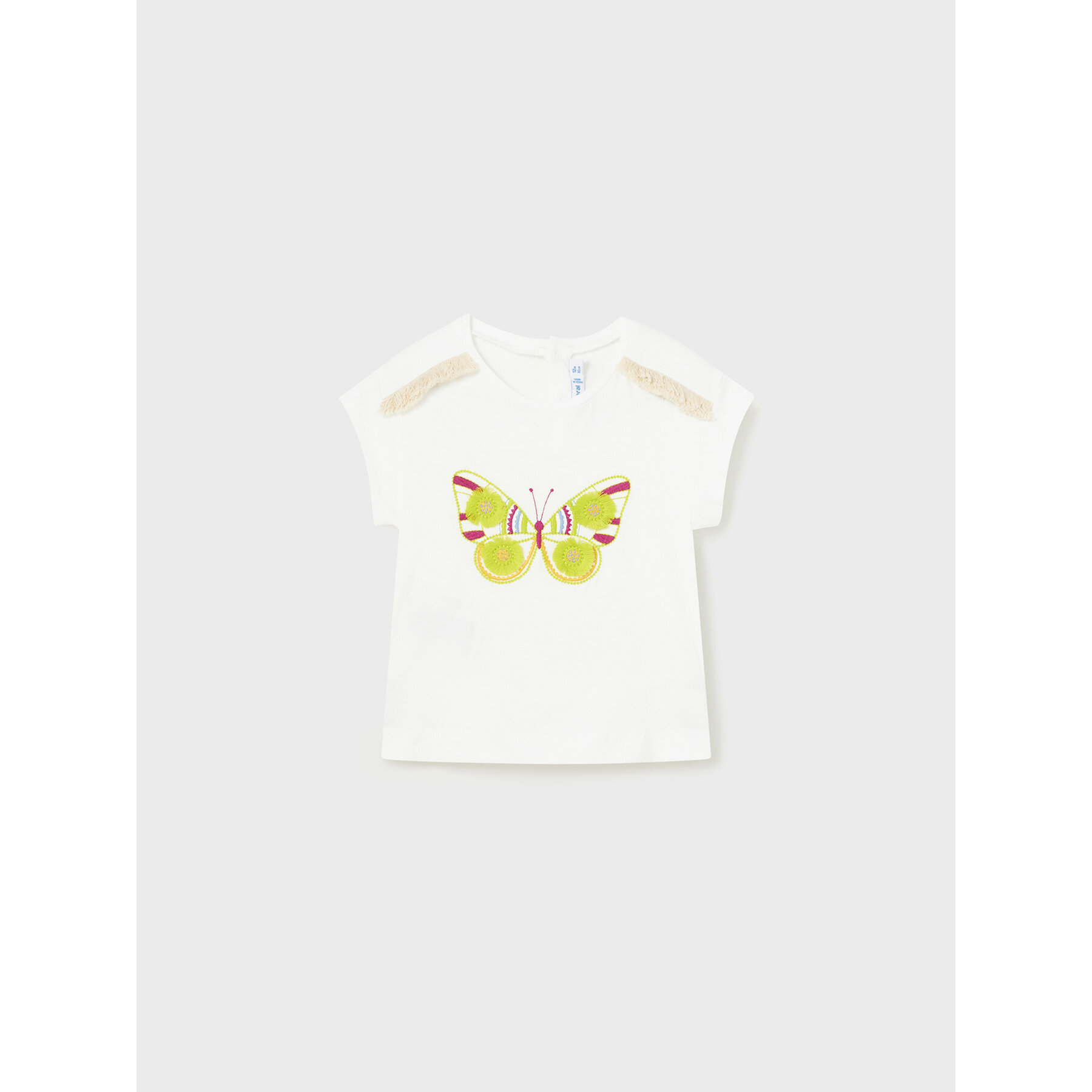 Mayoral Mayoral T-Shirt 1008 Μπεζ Regular Fit