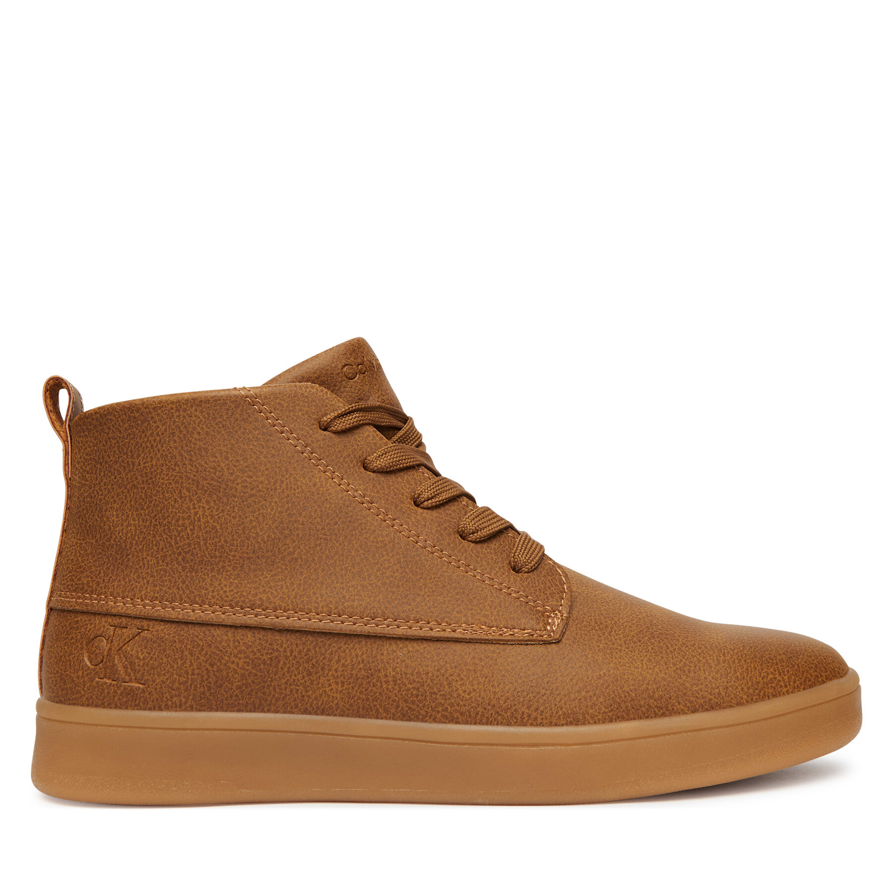 Gležnjače Calvin Klein V3X4-83458-0315 D Smeđa