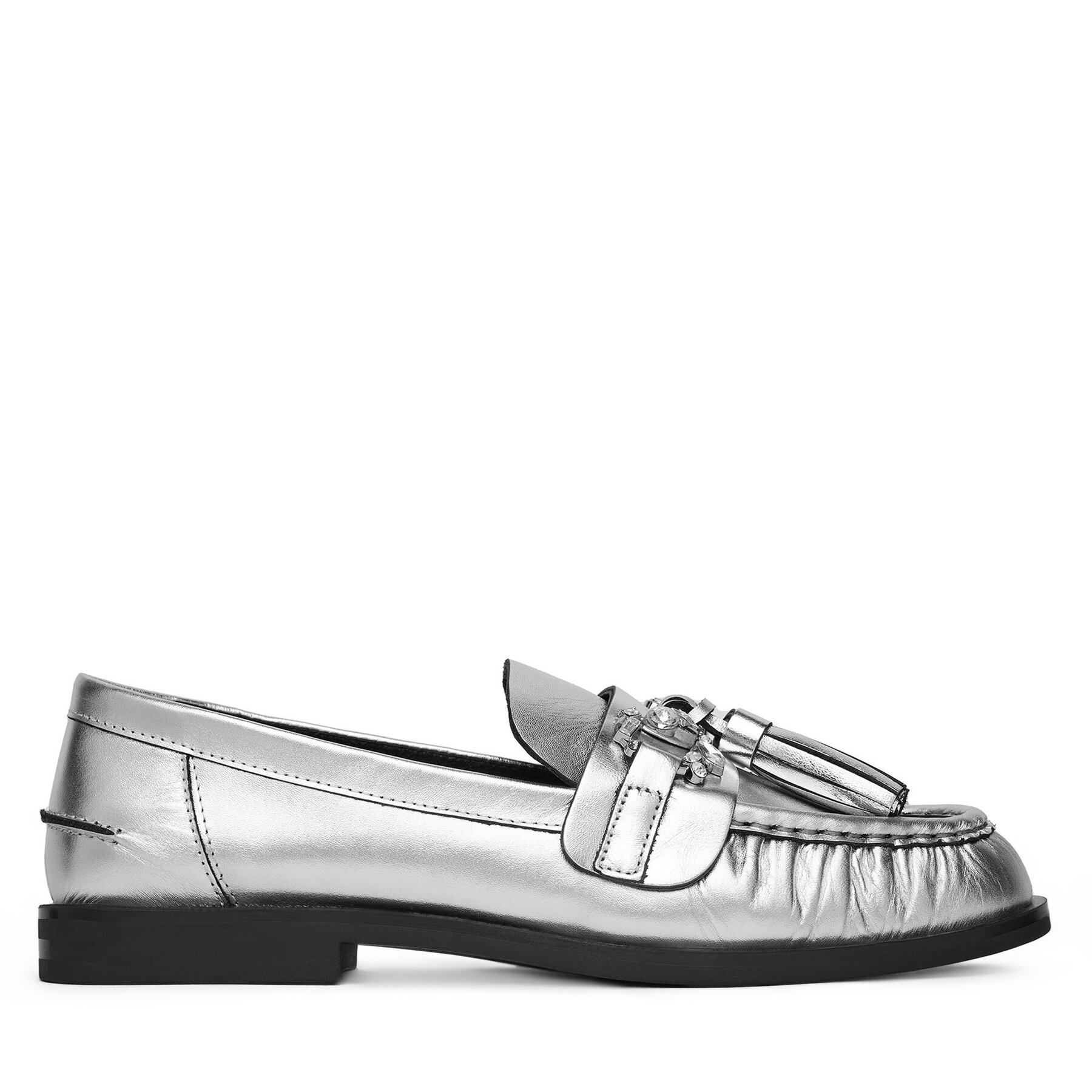 Loafers Eva Minge PETUNIA-V1792-335-1 Strieborná
