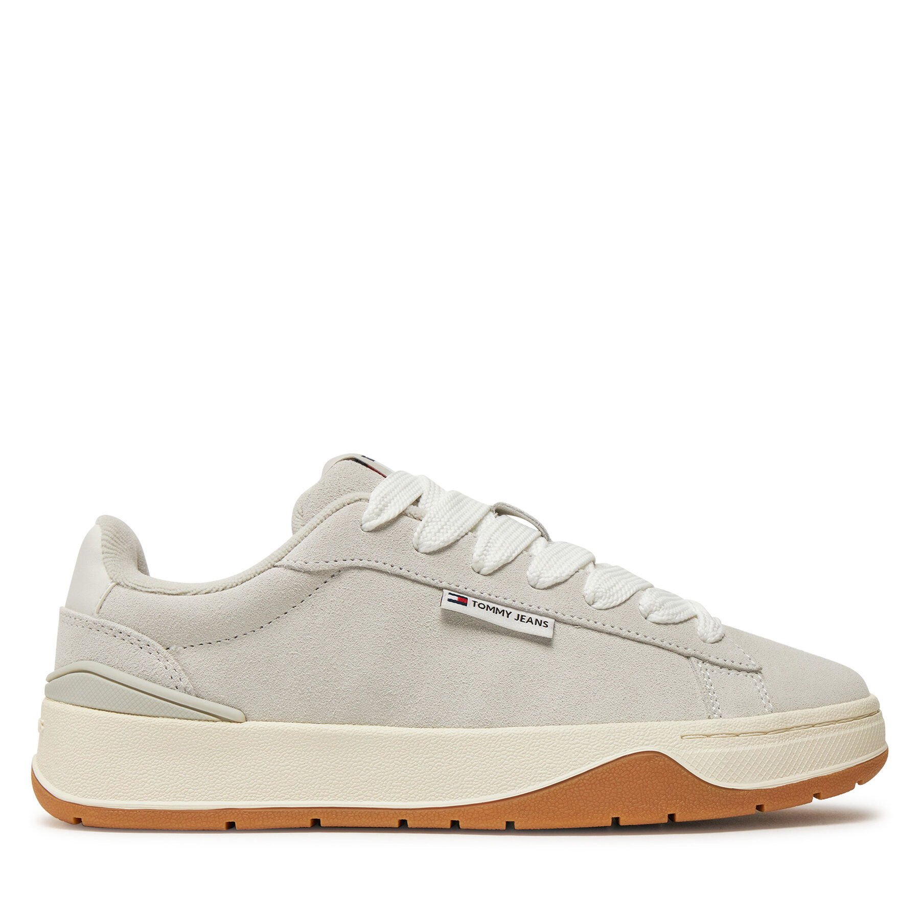 Sneakersy Tommy Jeans Tjw Skate Sneaker EN0EN02677 Sivá