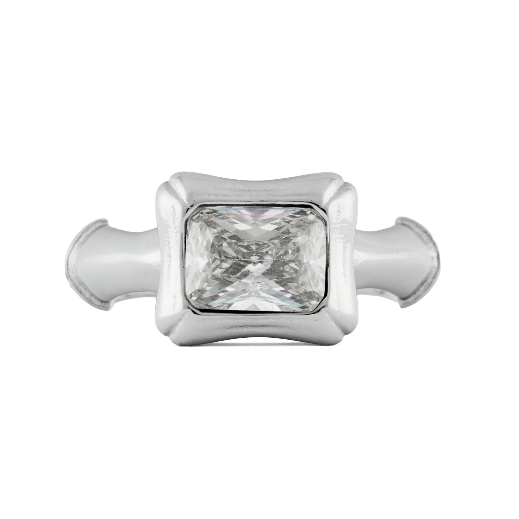 Guess Δαχτυλίδι Guess JUBR05 173JW Ασημί