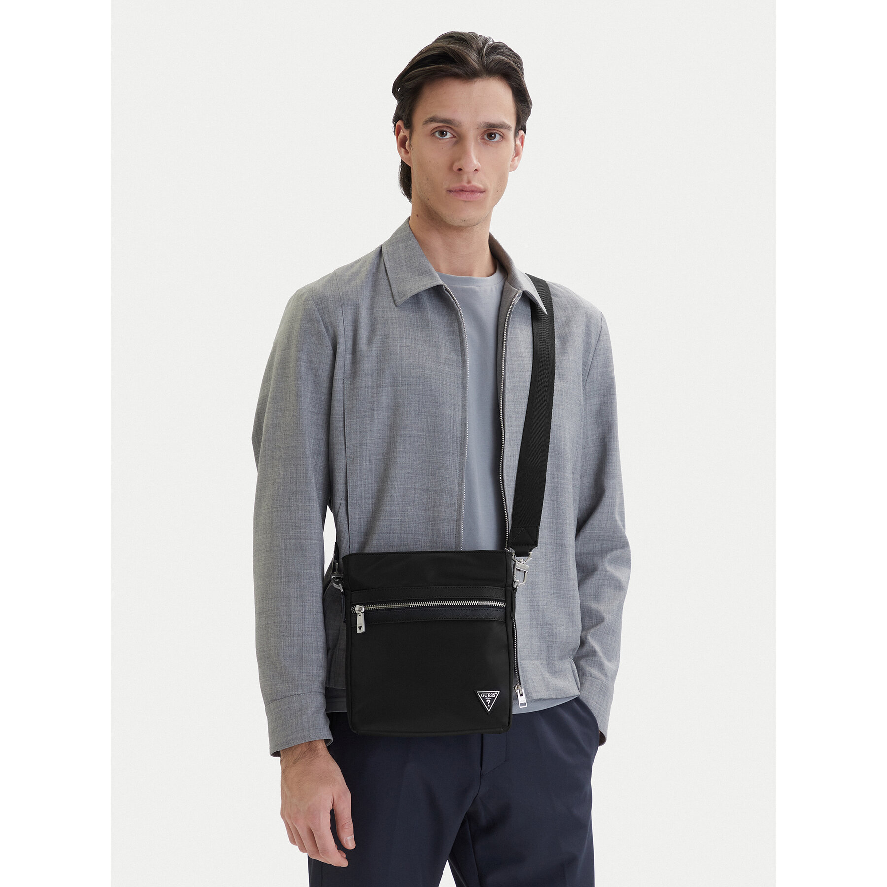 Geantă crossover Guess HMBENY P6123 Negru