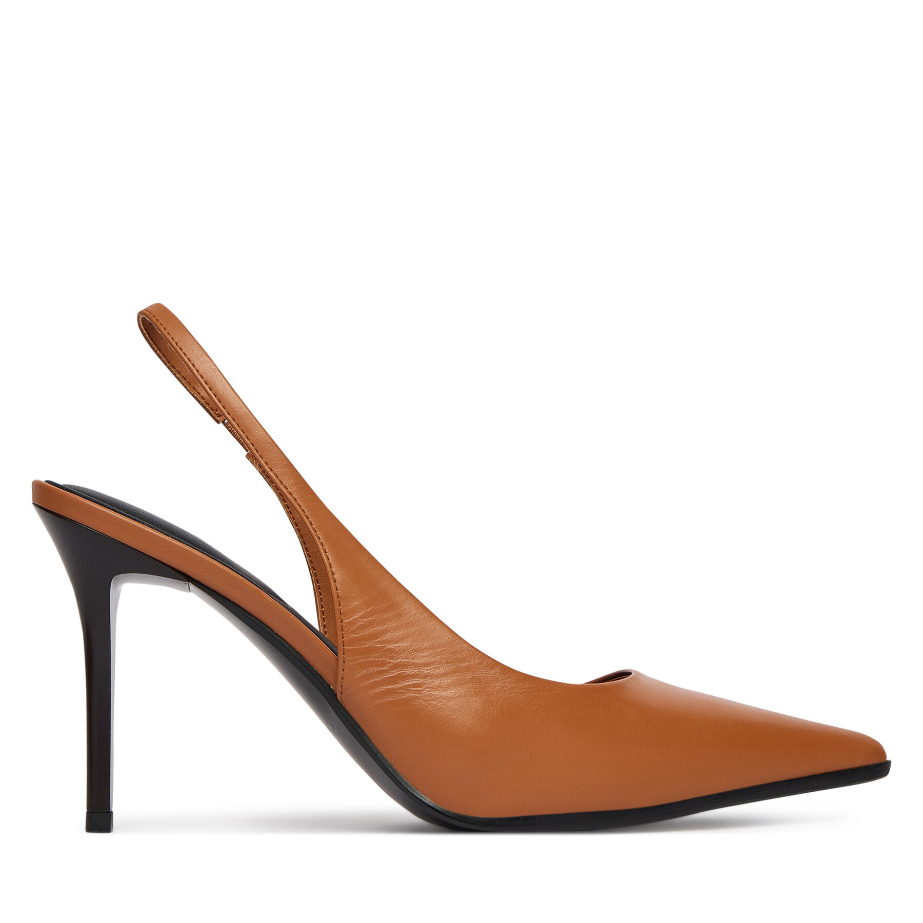 Pantofi cu toc subțire Aldo Re-Samantha 14193492 Maro