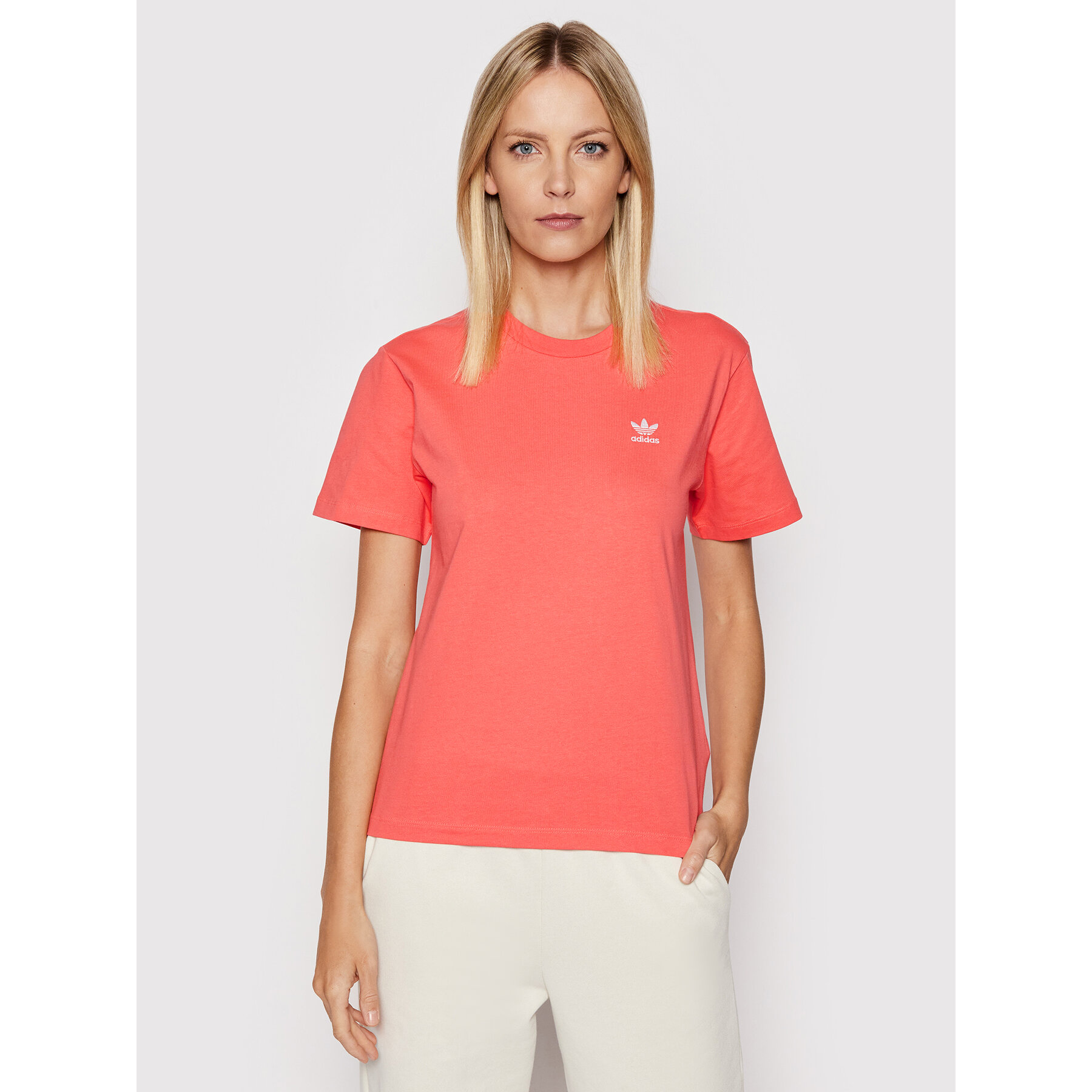 adidas T-Shirt Sunflower Graphic HC4596 Orange Regular Fit