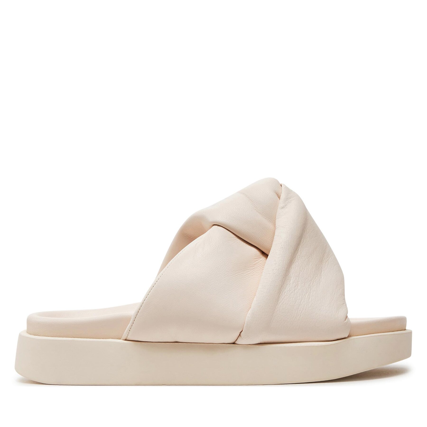 Šľapky Inuikii Soft Crossed 70104-140 Écru