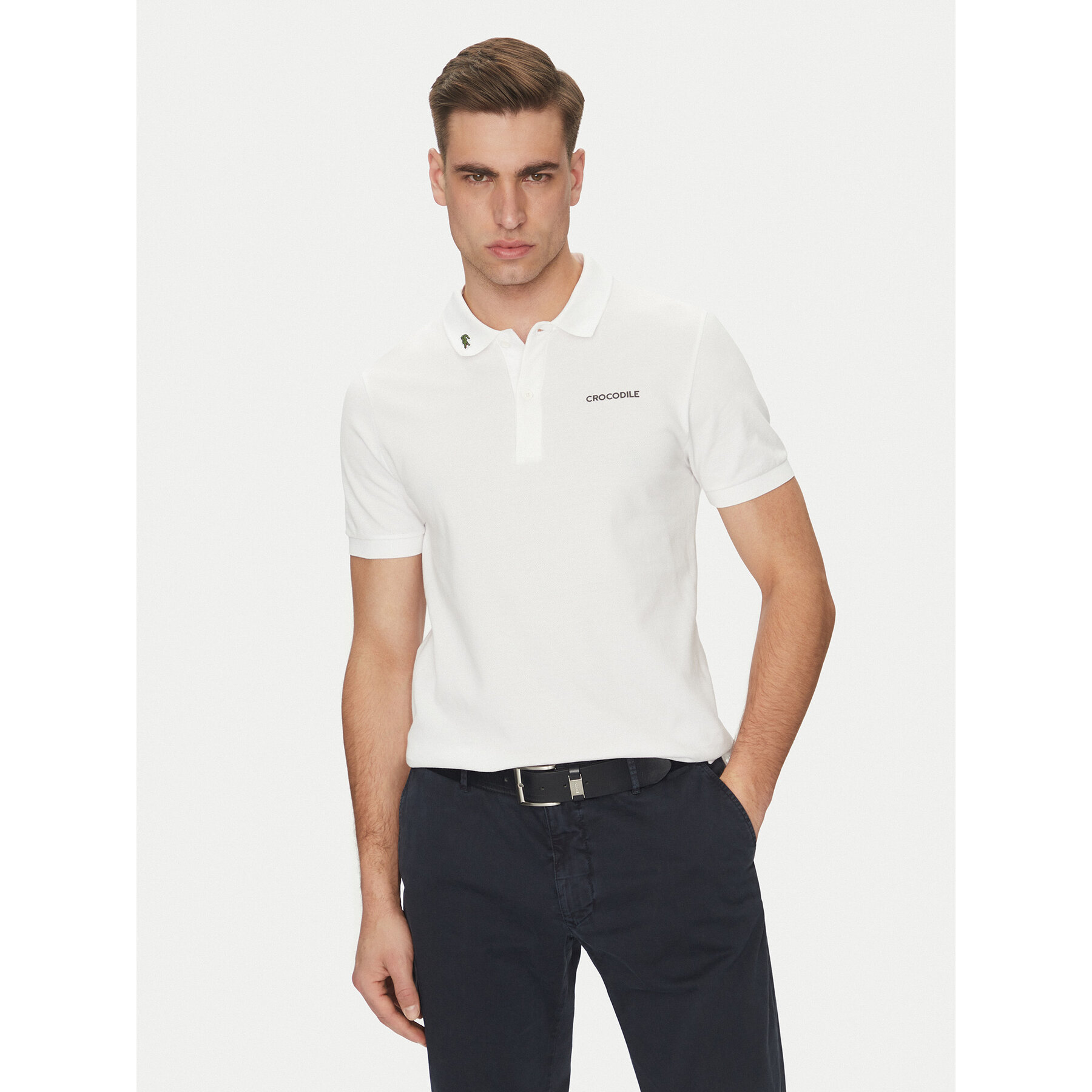 Lacoste Polo majica PH9185 Bela Regular Fit