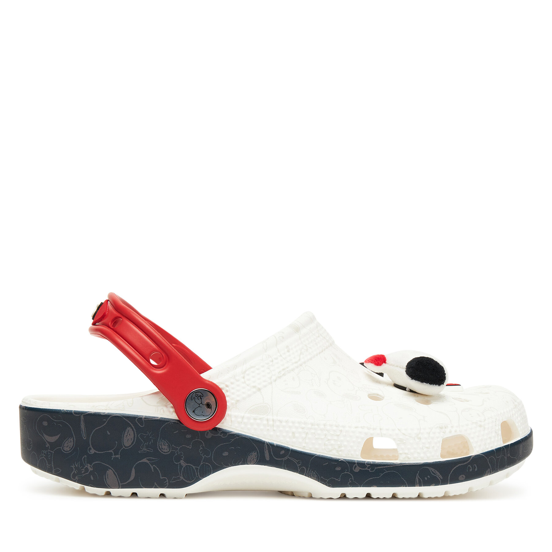 Papucs Crocs Peanuts Classic Clog 211124 Fehér