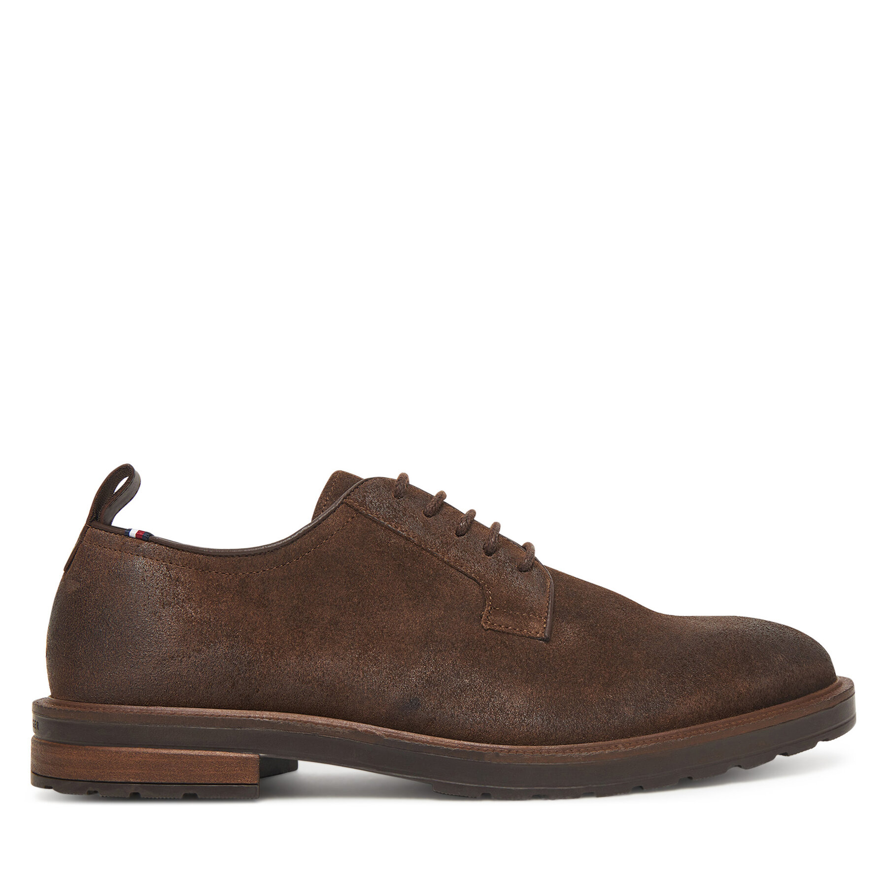 Félcipő Tommy Hilfiger Cleated Derby FM0FM05770 Barna
