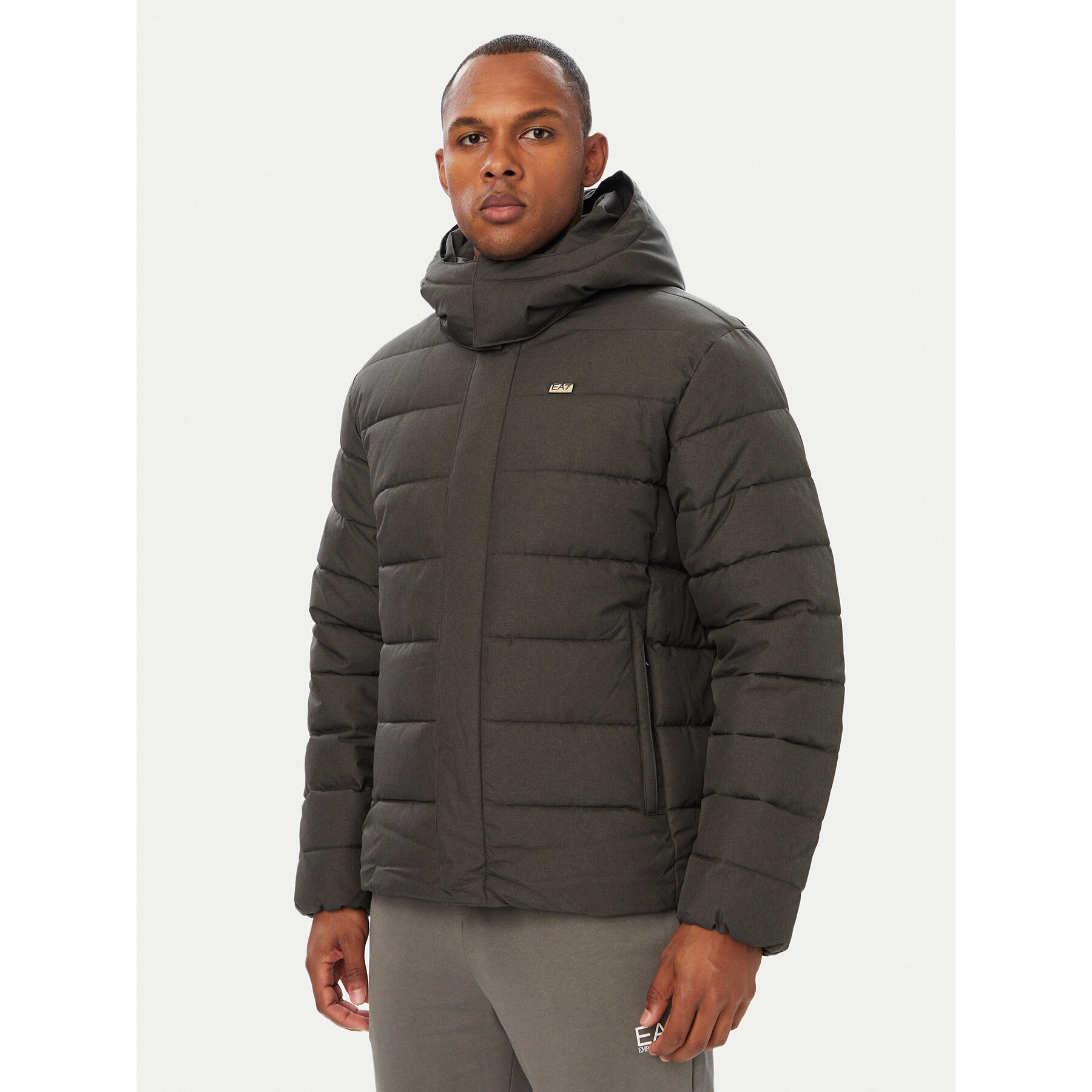 EA7 Emporio Armani Winterjacke 7M002556 AF25752 O8004 Dunkelgrau Regular Fit