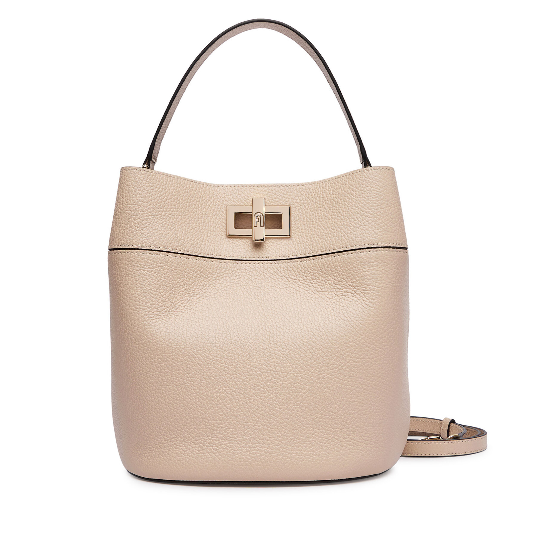 Τσάντα Furla Amelia M Bucket Wb01953 Hsf000 Cn 93300 Κρεμ