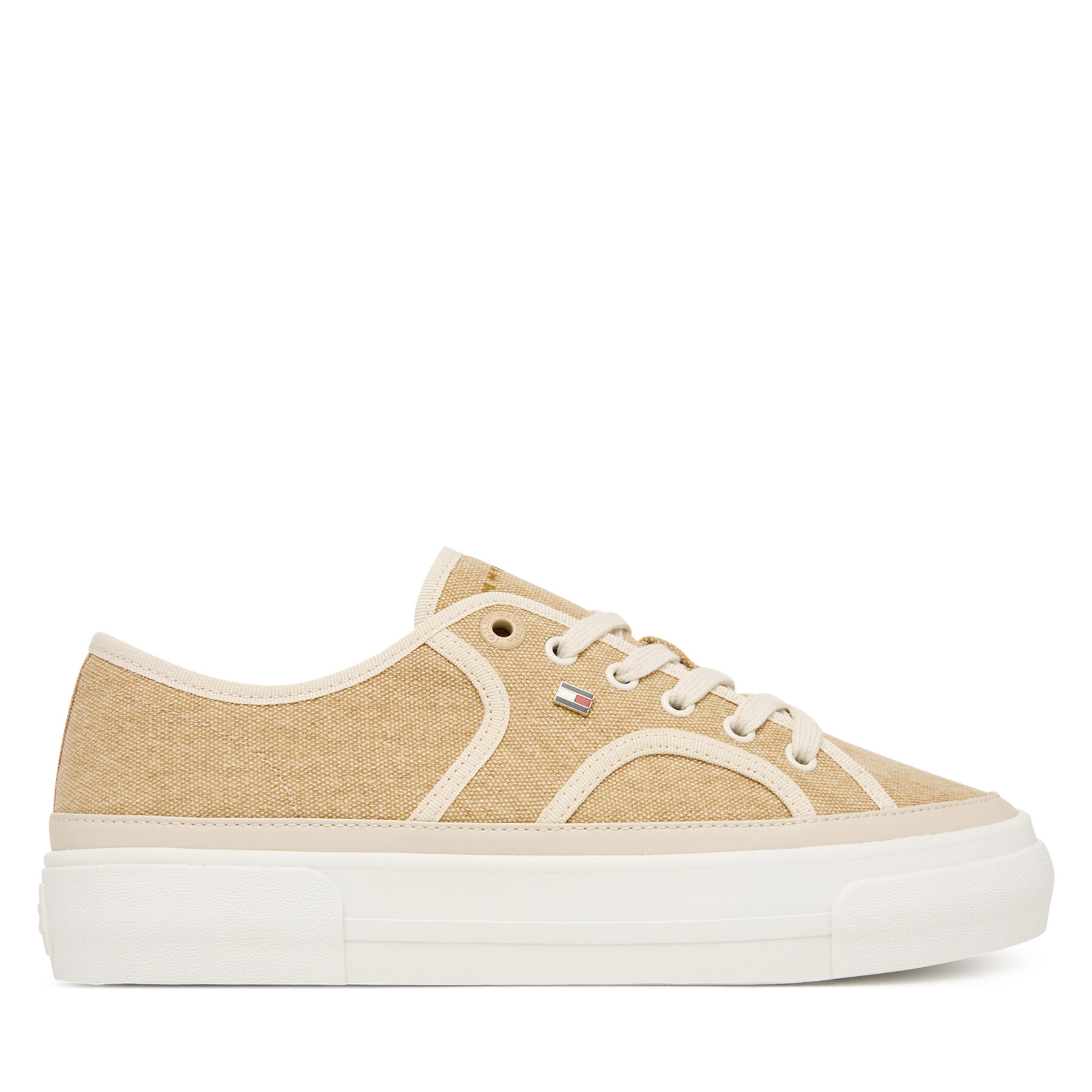 Teniși Tommy Hilfiger Platform Vulc Piping FW0FW09394 Galben