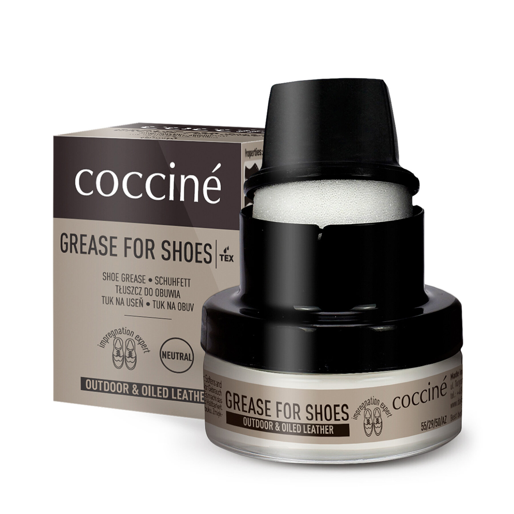 Κερί για υποδήματα Coccine Grease For Shoes 55295002Zv4 Μαύρο