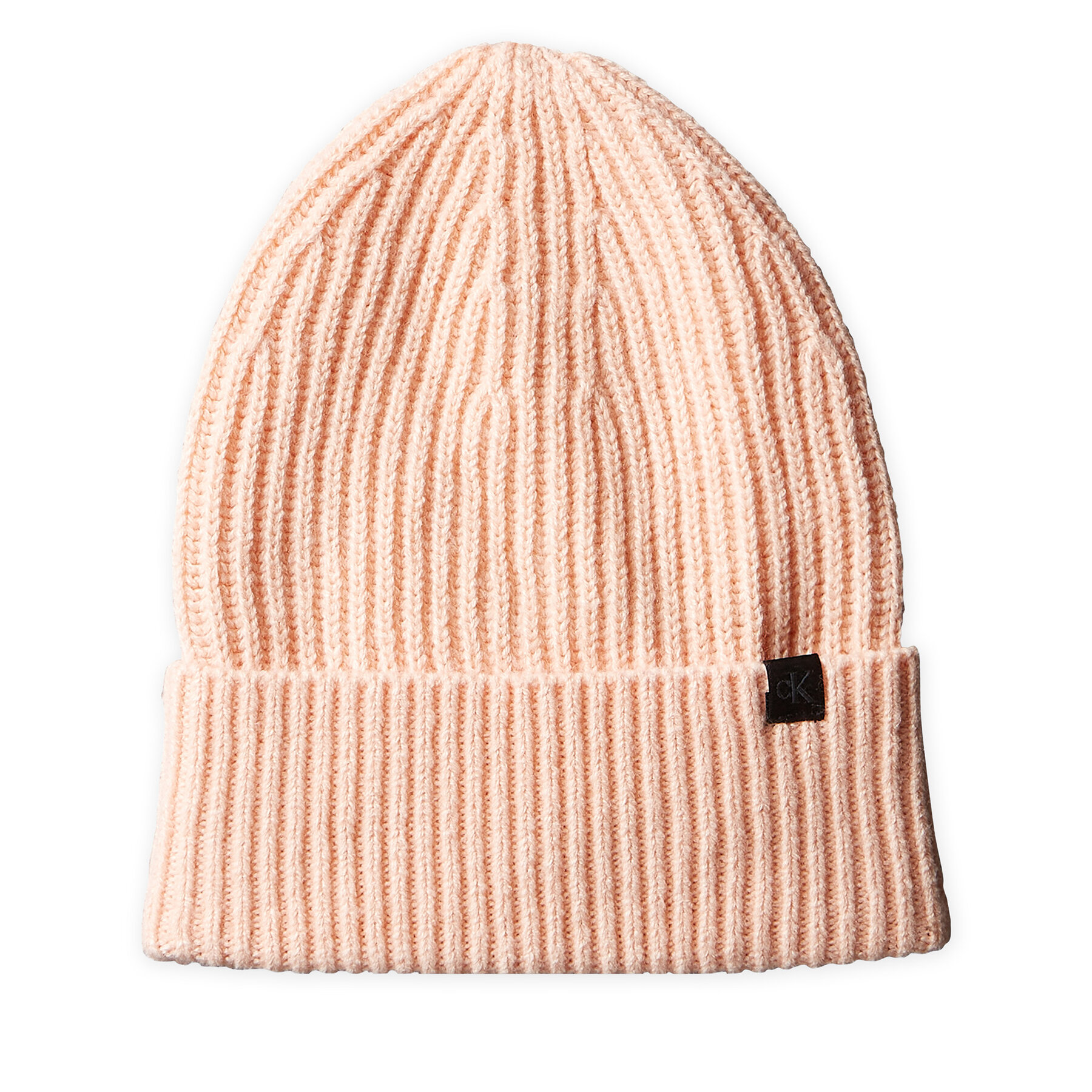 Čiapka Calvin Klein Jeans Monogram Rib IU0IU00440 Svetloružová