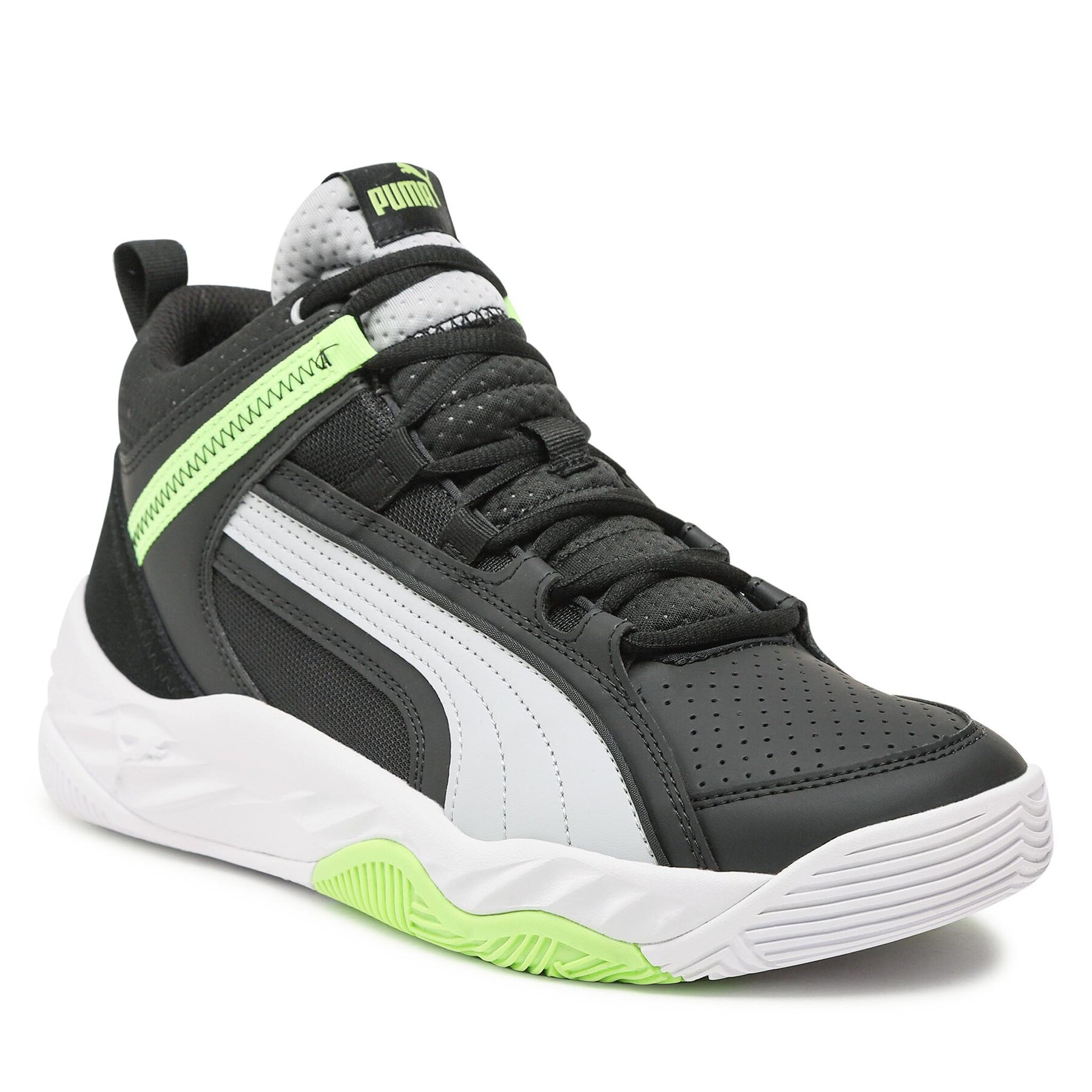 Sneakers Puma Rebound Future Evo Core 386379 08 Puma Black/Gray/Yellow 386379 imagine 2022 reducere