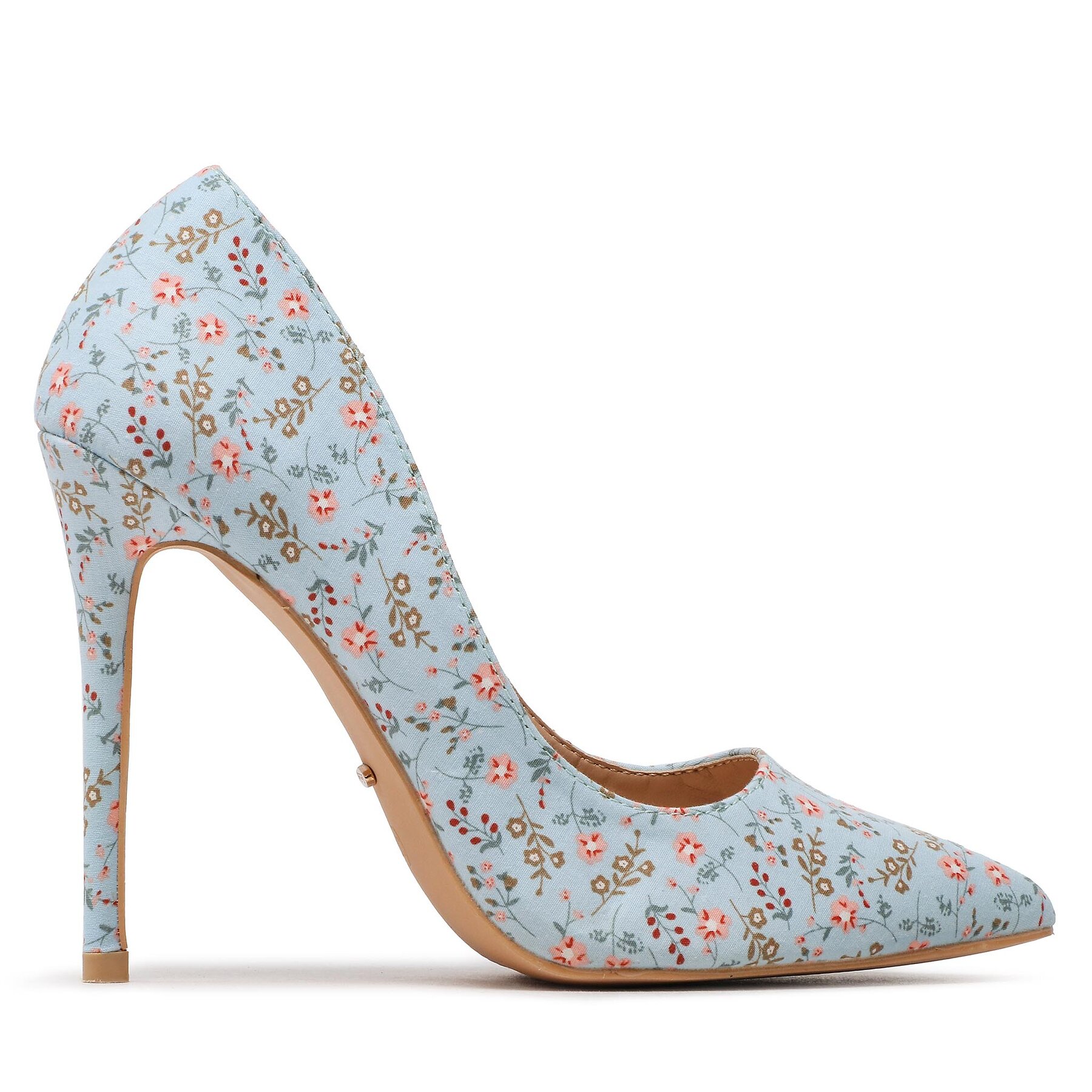 Pantofi cu toc subțire DeeZee KL-HT92831-49 Albastru celest