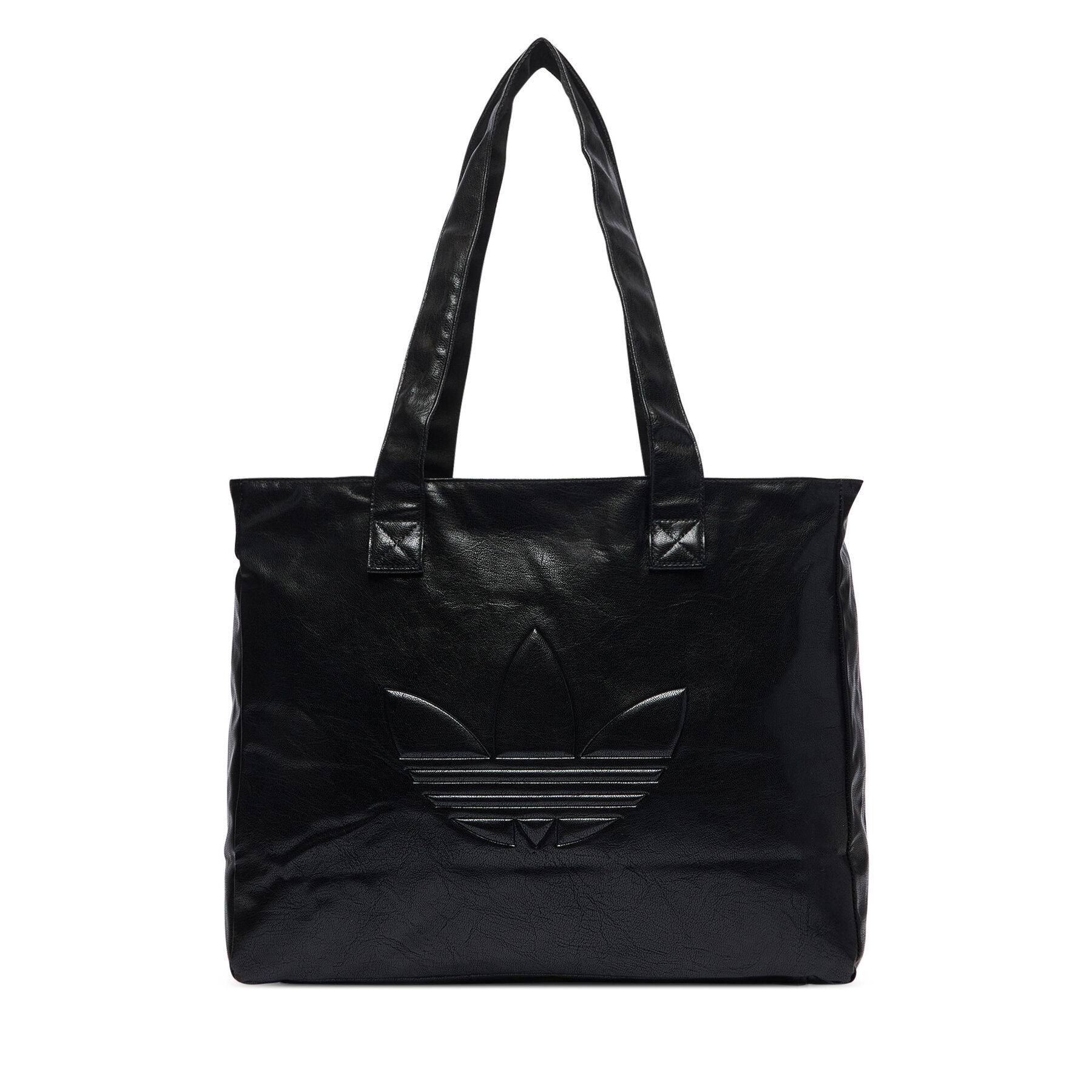 Τσάντα adidas Shopper Metallic Pu Bag KR1565 Μαύρο