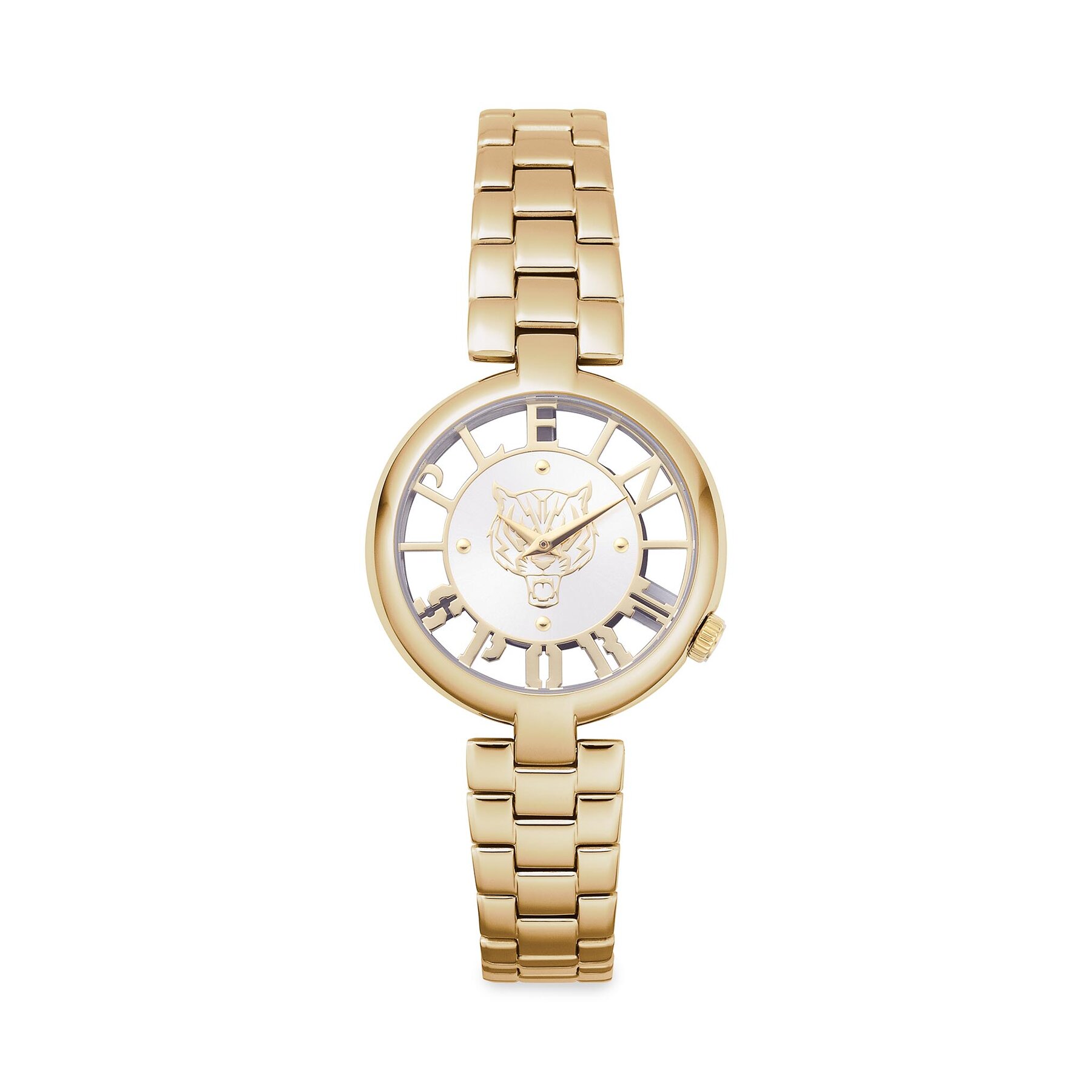 Hodinky Plein Sport Tiger Luxe PSMBA0323 Zlatá