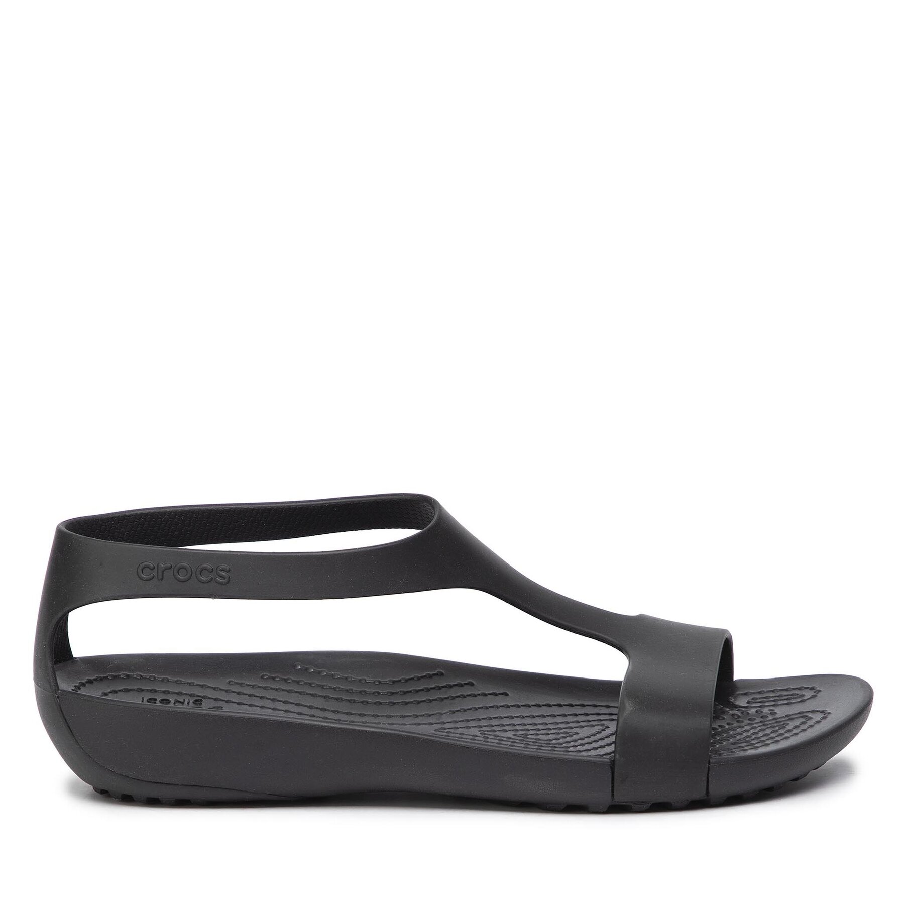 Damskie Sandały Crocs, Rozmiar 42-43 Czarny Serena Sandal W 205469