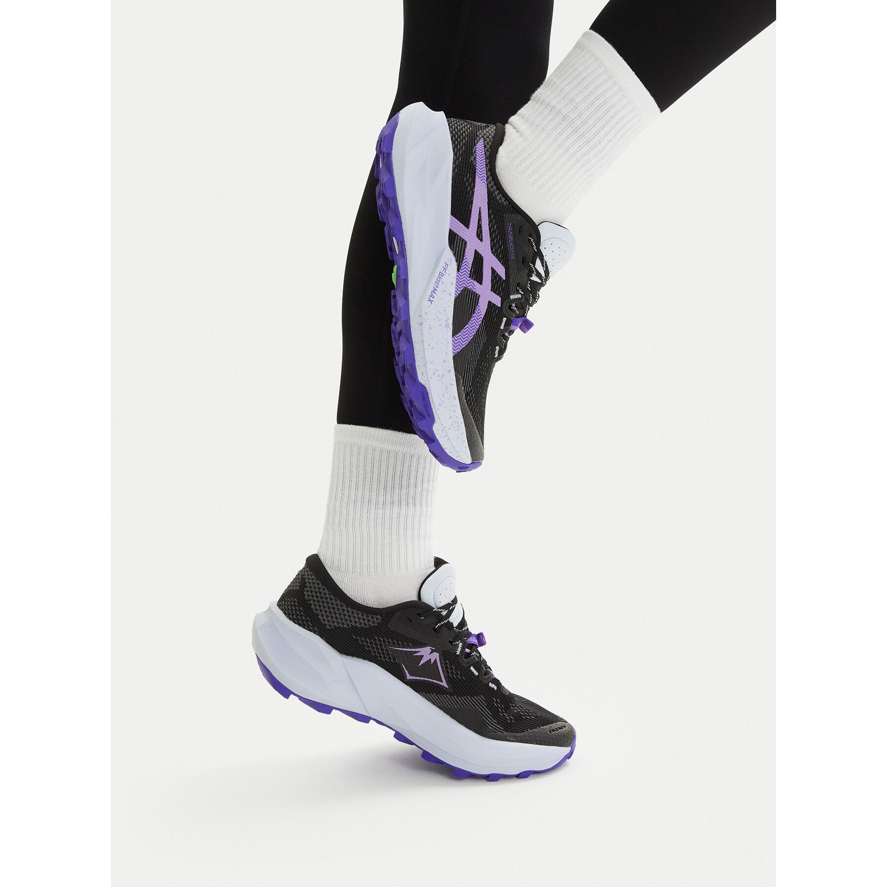 Pantofi pentru alergare Asics Trabuco 14 1012B938 Negru