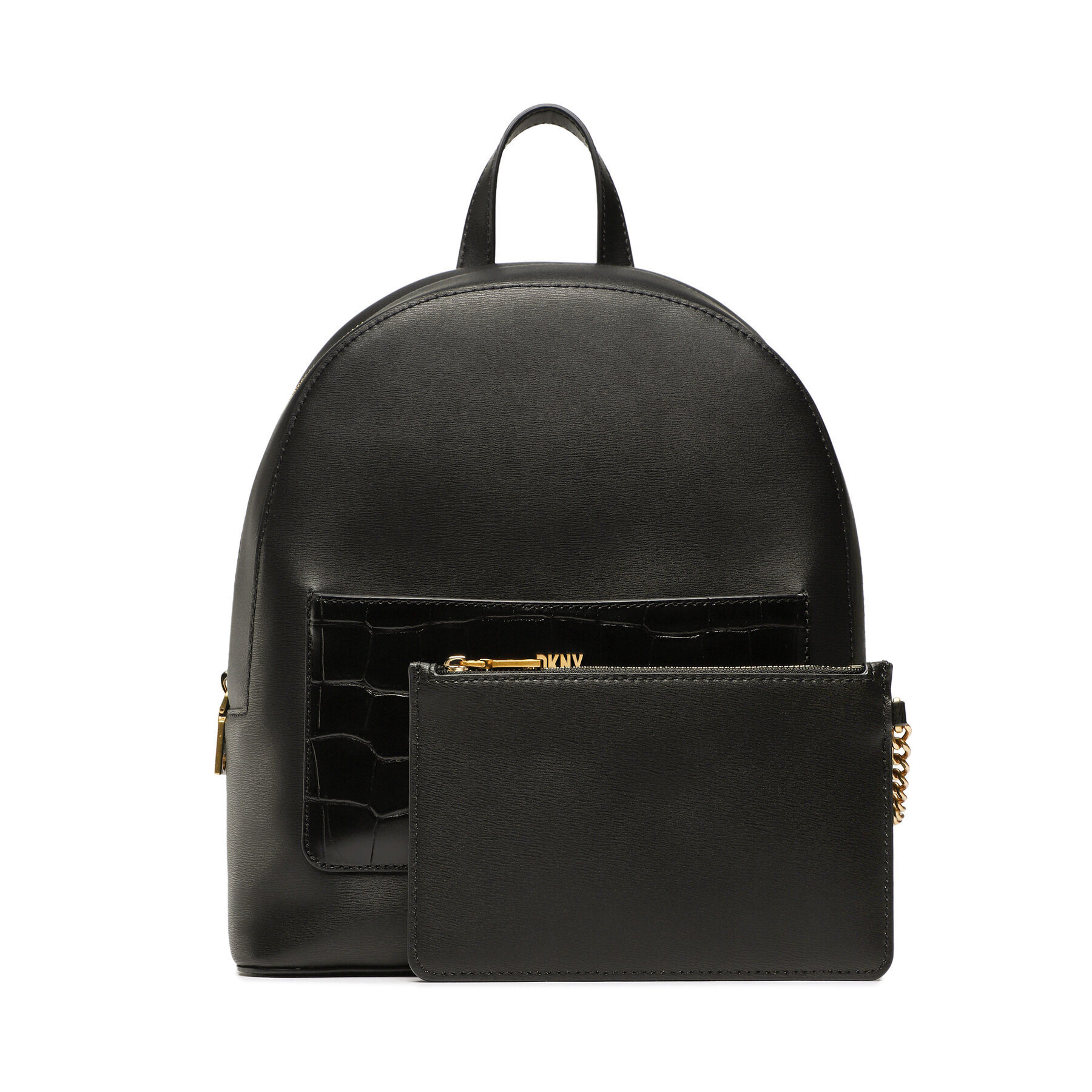 DKNY Simona Backpack R23K3U11 Blk/Gold BGD – Раница