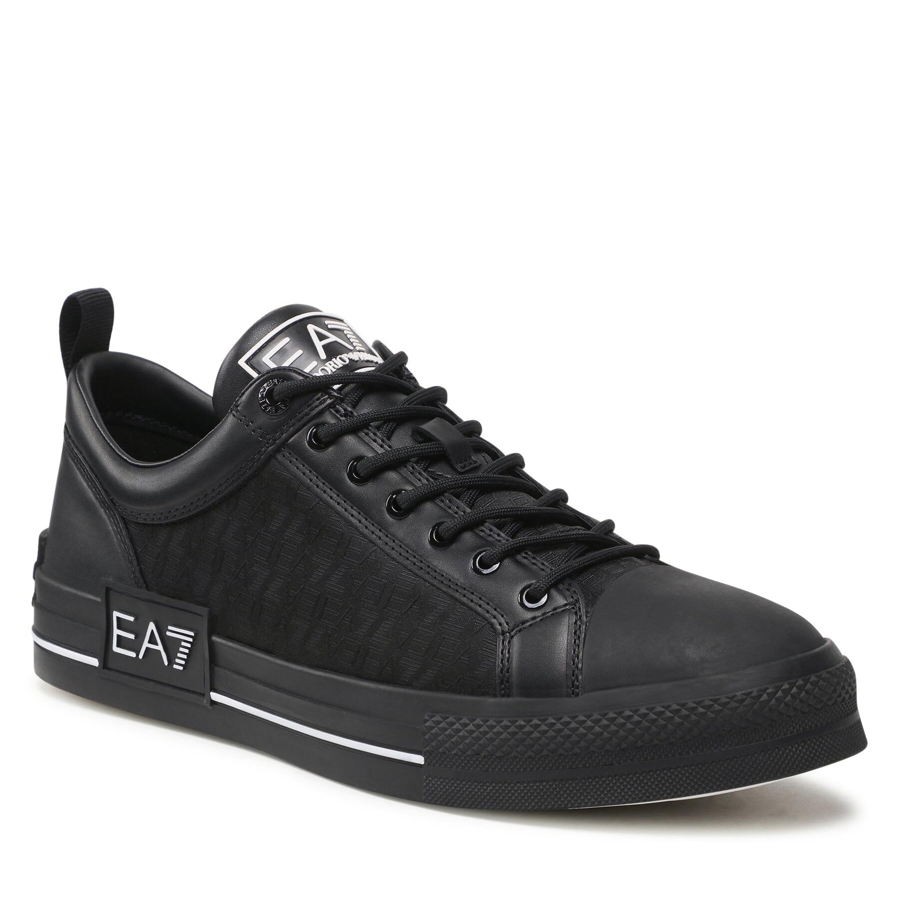 Teniși EA7 Emporio Armani X8X135 XK294 S387 Triple Black/Wht Eb