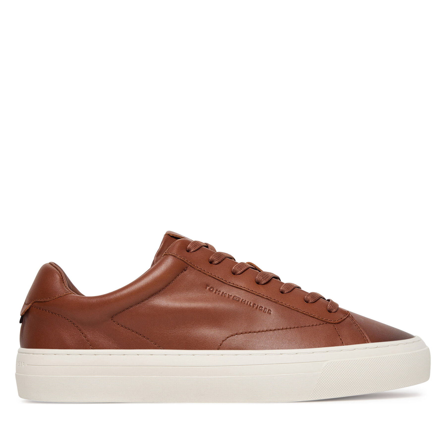 Sneakers Tommy Hilfiger Premium Dress Cupsole Cognac FM0FM05771 Maro