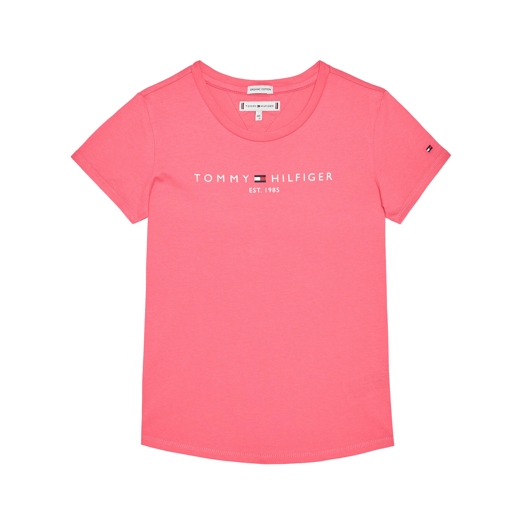 Tommy Hilfiger T-Shirt Essential Tee KG0KG05242 D Ροζ Regular Fit