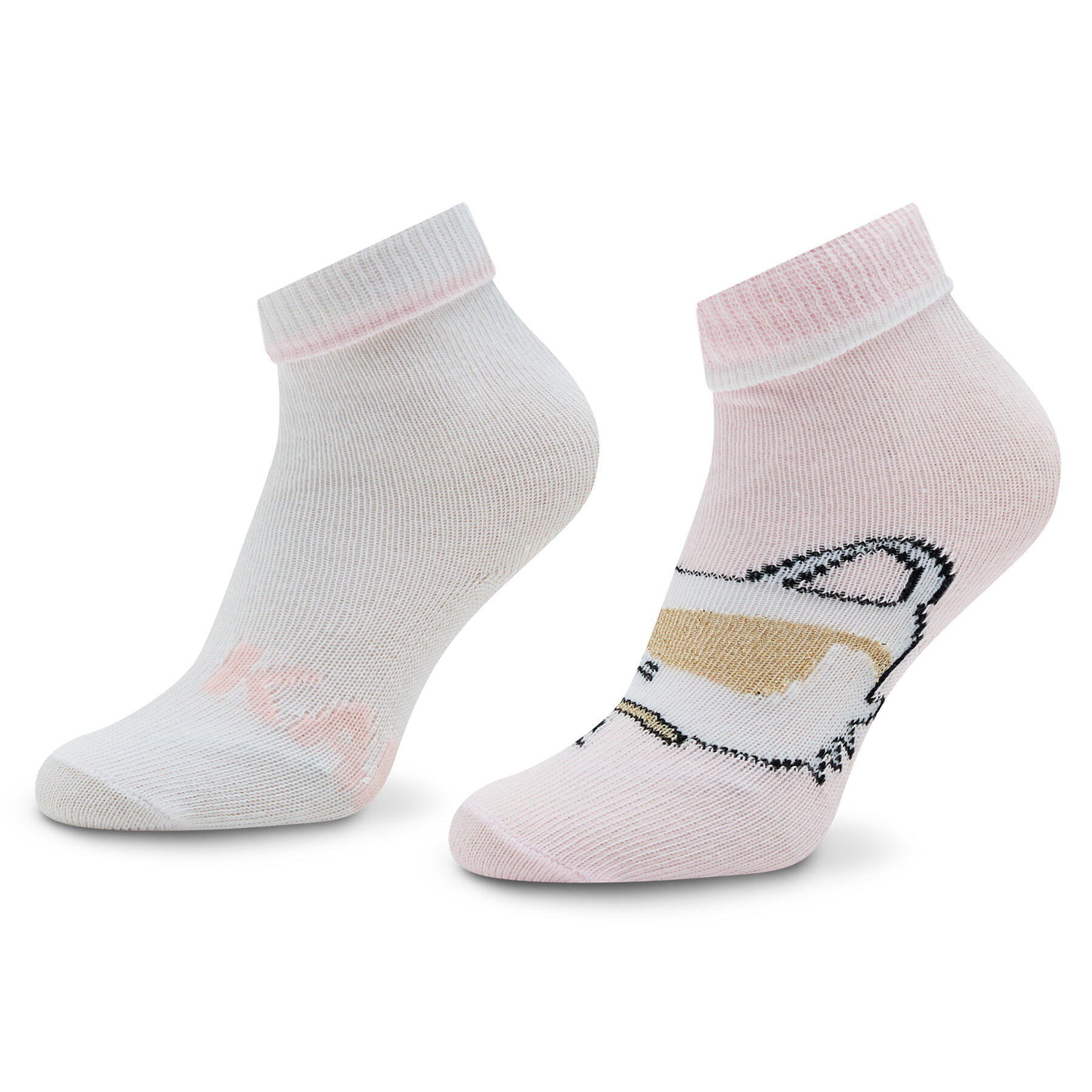 Krátke ponožky Karl Lagerfeld Kids Z90039 Ružová
