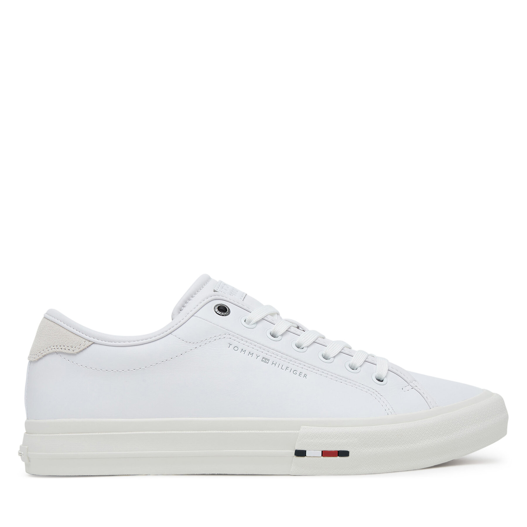 Гуменки Tommy Hilfiger Th Hi Vulc Street Stitch FM0FM05645 Бял