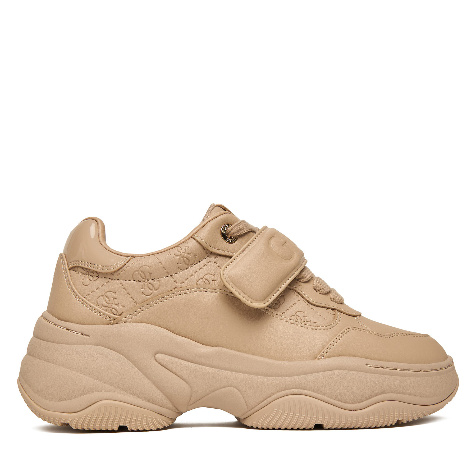 Sneakersy Guess FLFHNN ELE12 Béžová