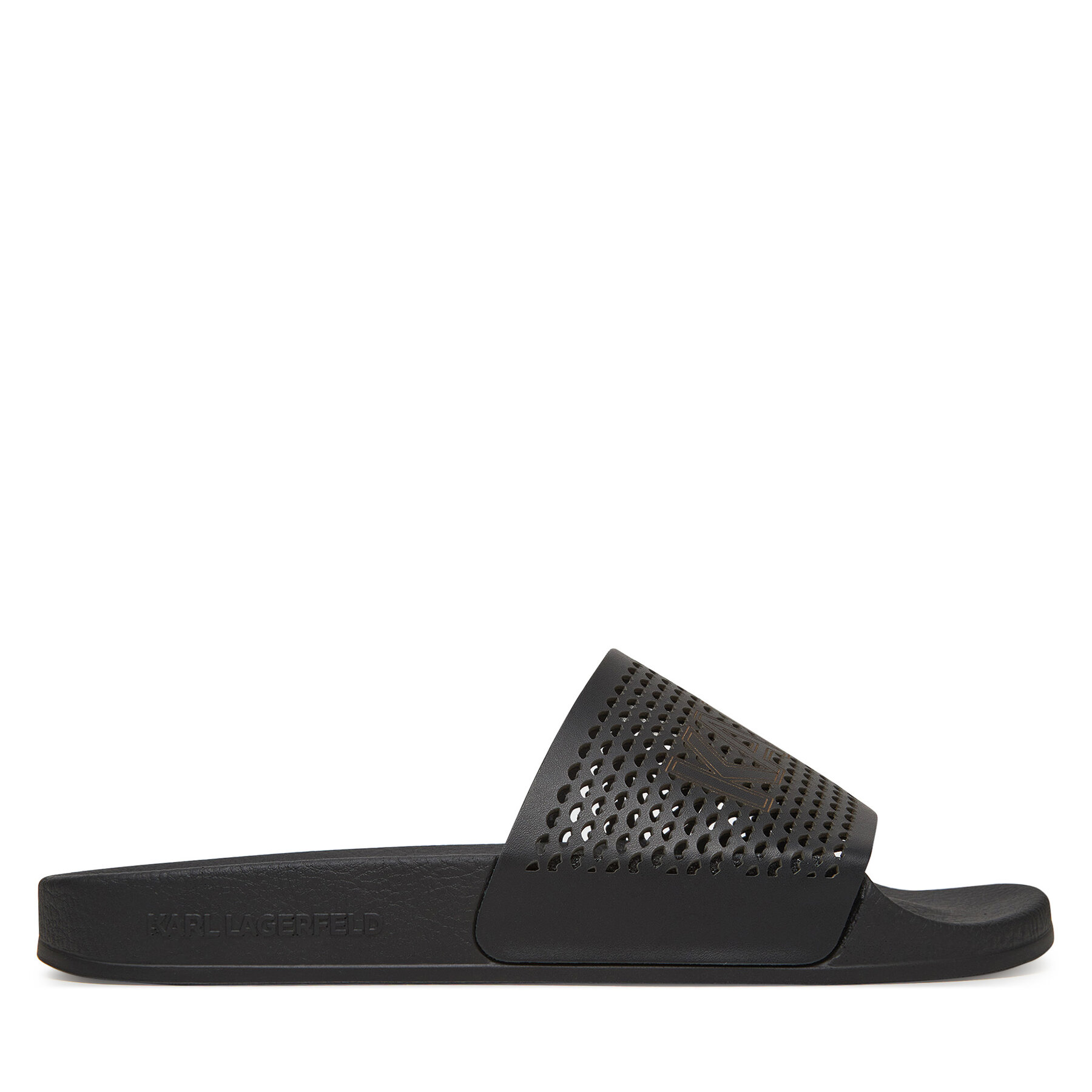 Damen Pantoletten KARL LAGERFELD, Schuhgröße 39, Schwarz, KL80915