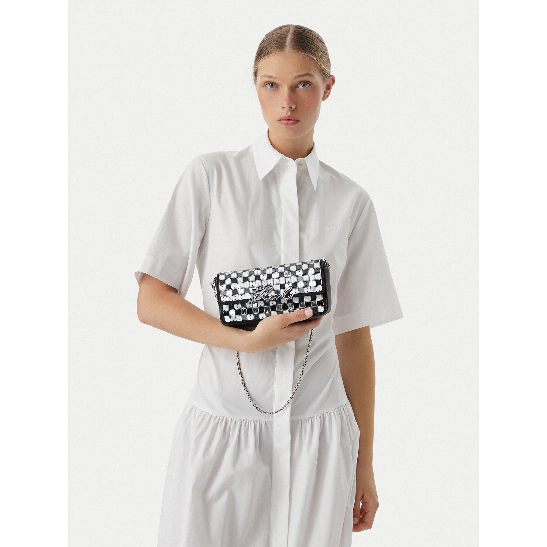 Geantă KARL LAGERFELD B3W30029 Negru
