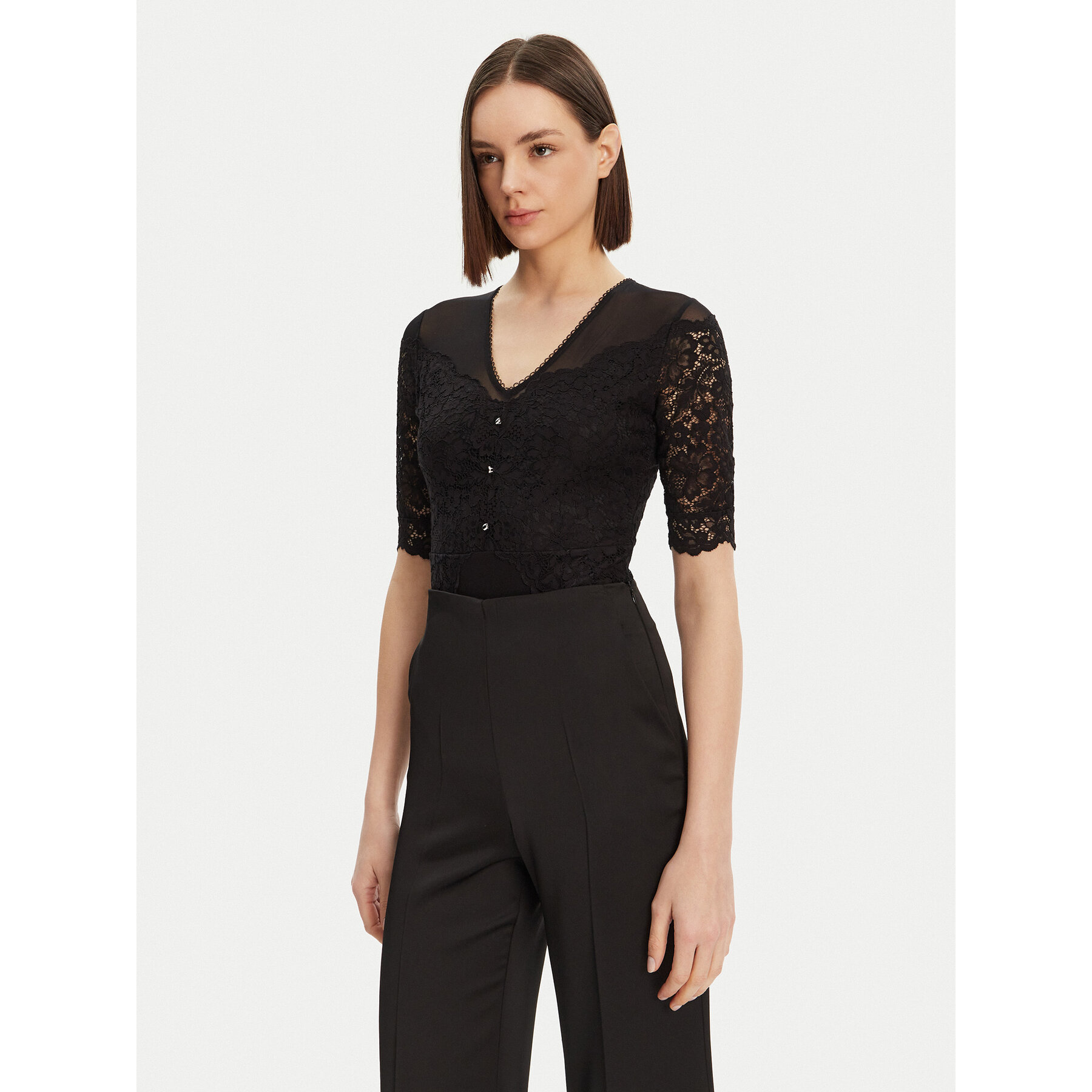 Morgan Body 251-DMIA Schwarz Slim Fit