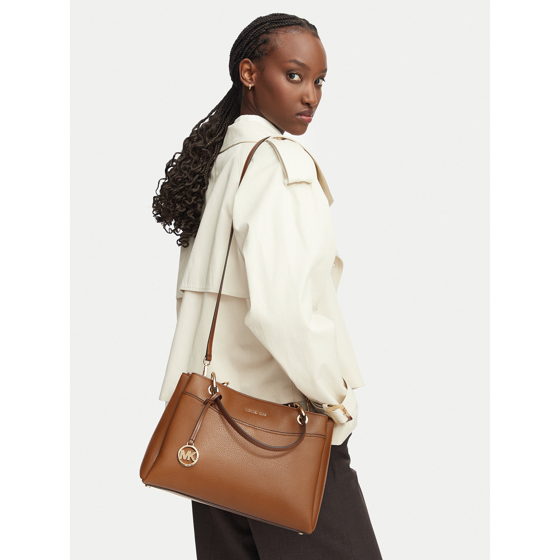 Torbica MICHAEL Michael Kors May 30T6GX5L8L Smeđa