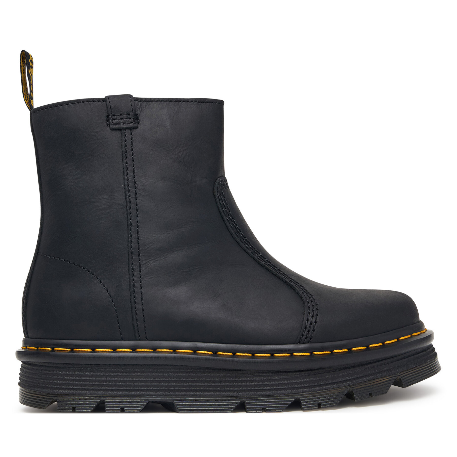 Členková obuv Dr. Martens Zebzag Rigger Black Wyoming DM42662001 Čierna