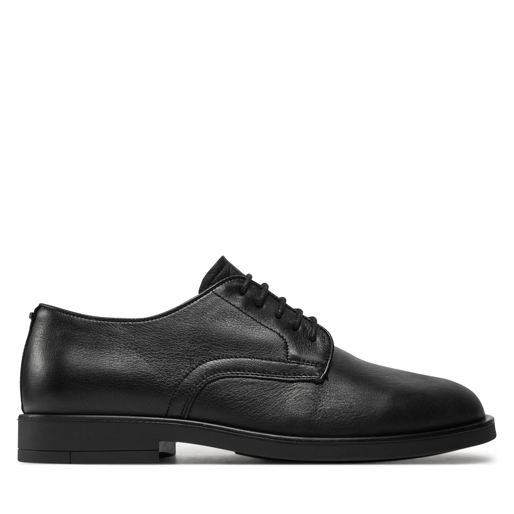 Κλειστά παπούτσια Calvin Klein Derby Lth HM0HM01567 Μαύρο