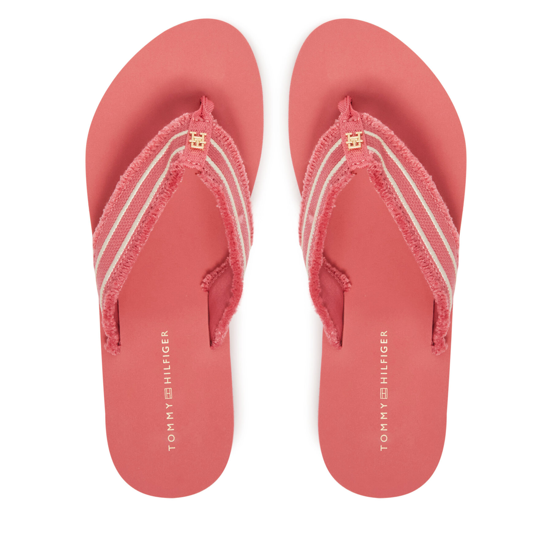 Flip flop Tommy Hilfiger TH Webbing Beach Sandal FW0FW08739 Coral