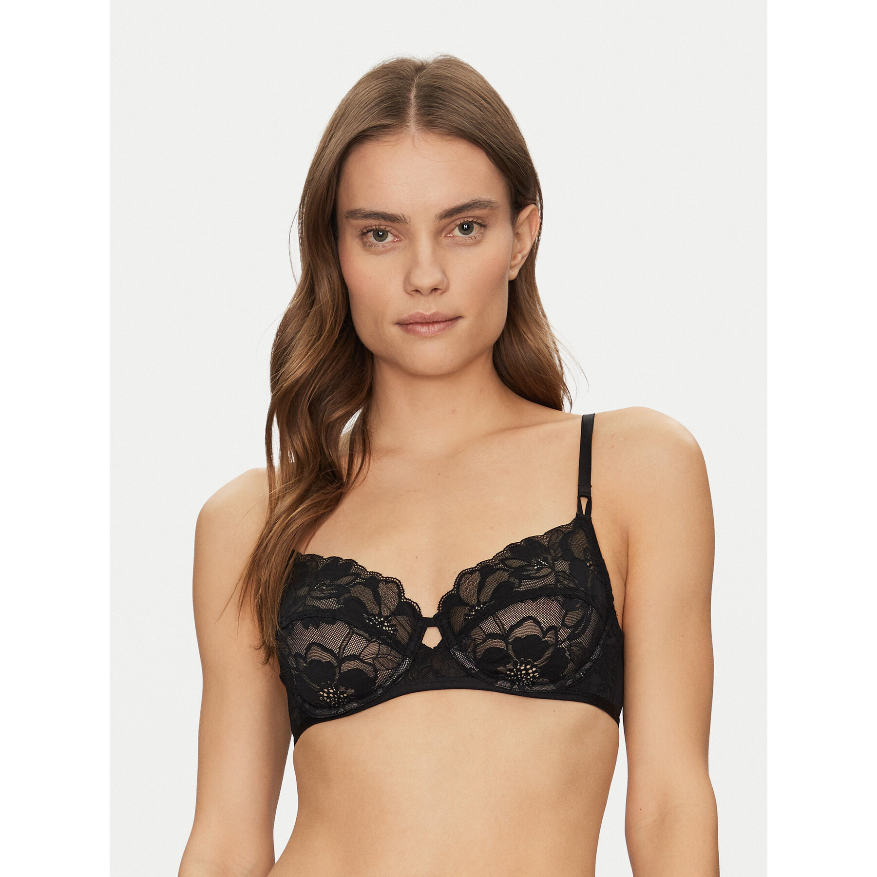 Hunkemöller Melltartó alsó huzallal Sophia 300458 Fekete