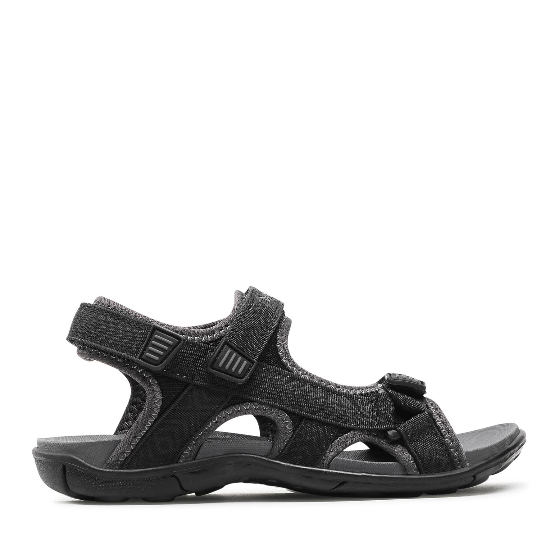 Męskie Sandały Bagheera, Rozmiar 44 Czarny Onyx 86489-2 C0102