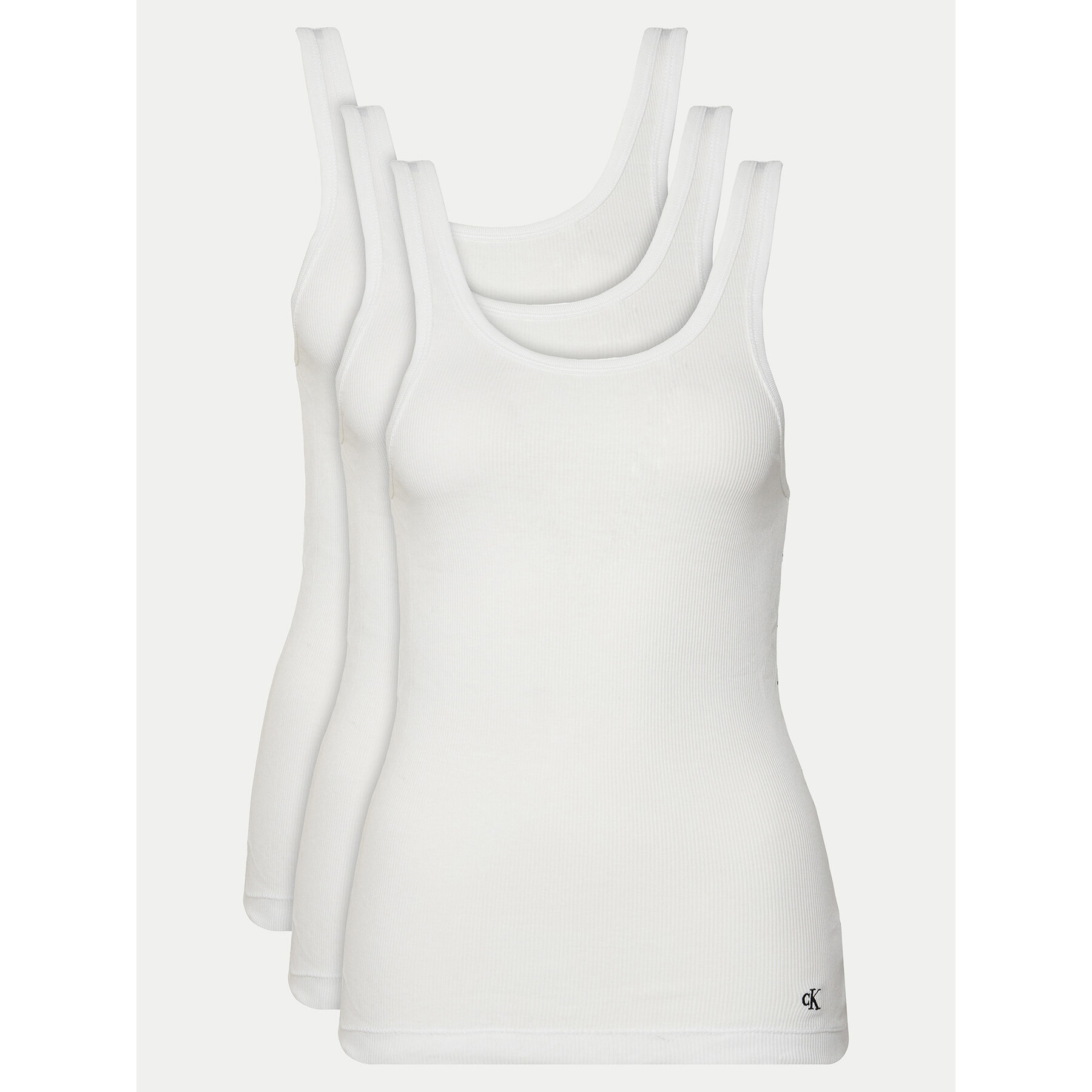 Calvin Klein Underwear Σετ τοπ LV00QS7493 Λευκό Regular Fit