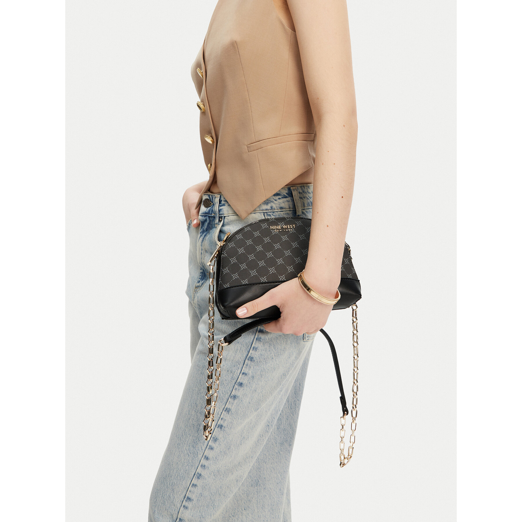 Táska Nine West JH6392-NW Fekete
