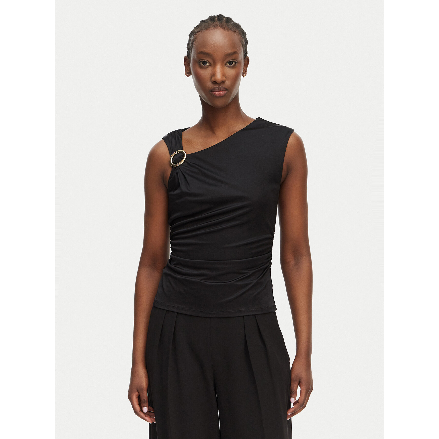 Marciano Guess Top G6GP02 K3068 Schwarz Slim Fit