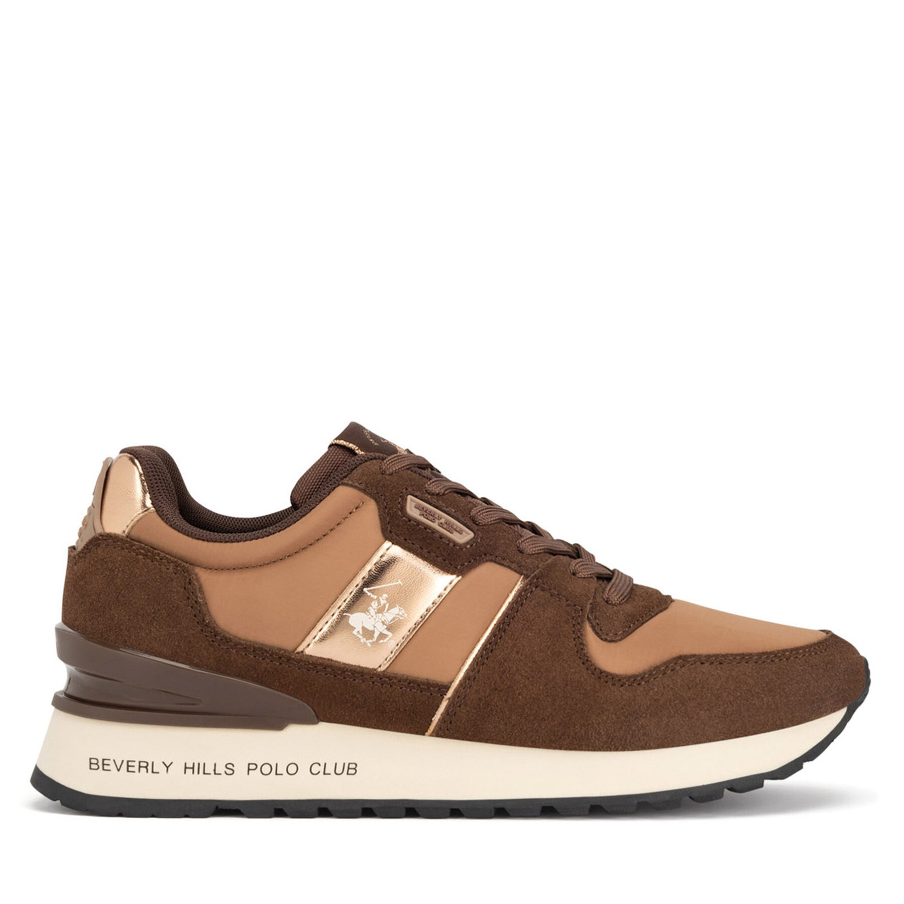 Sneakers Beverly Hills Polo Club W-3C098-2A324 Brun