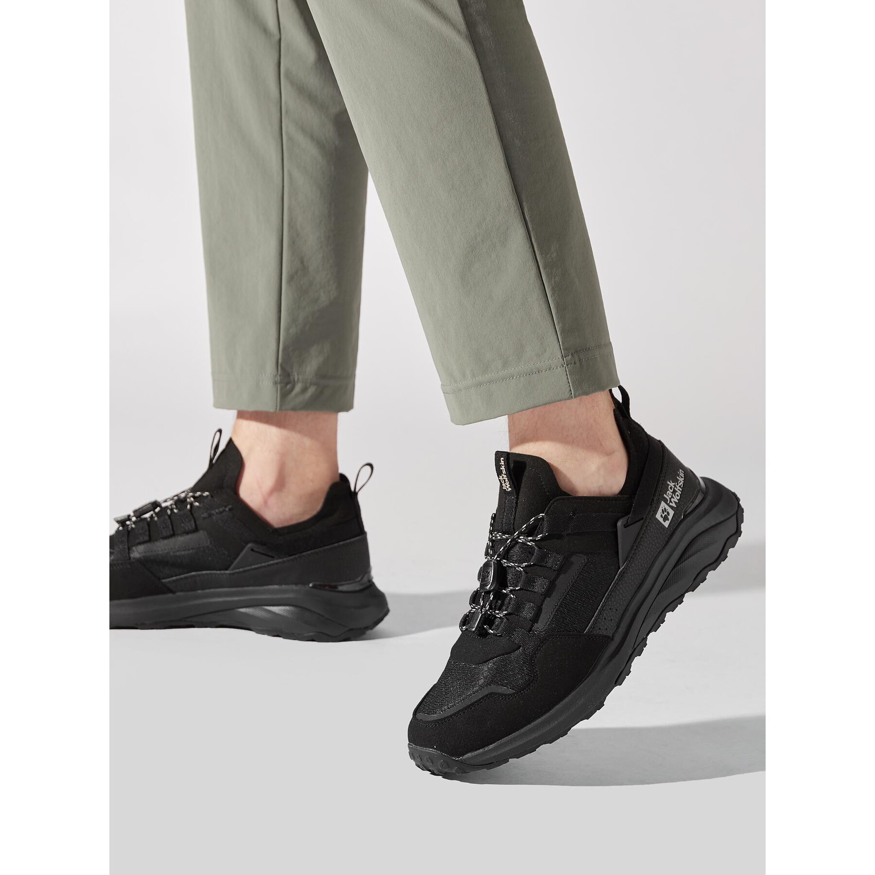 Sneakersy Jack Wolfskin Dromoventure Athletic Low M 4057011 Čierna