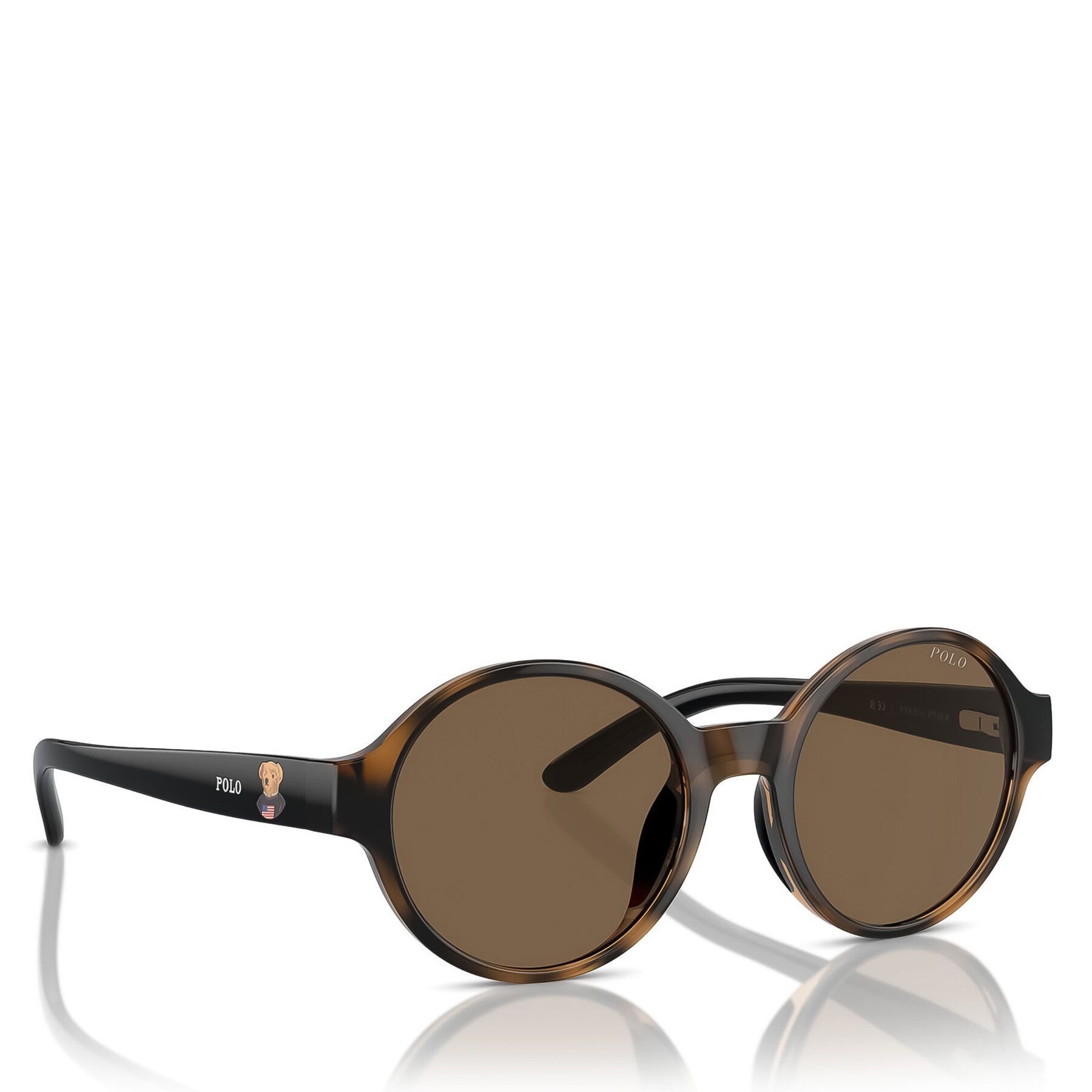 Okulary przeciwsłoneczne dziecięce Polo Ralph Lauren, Rozmiar 44 Brązowy 0PP9508U 500373