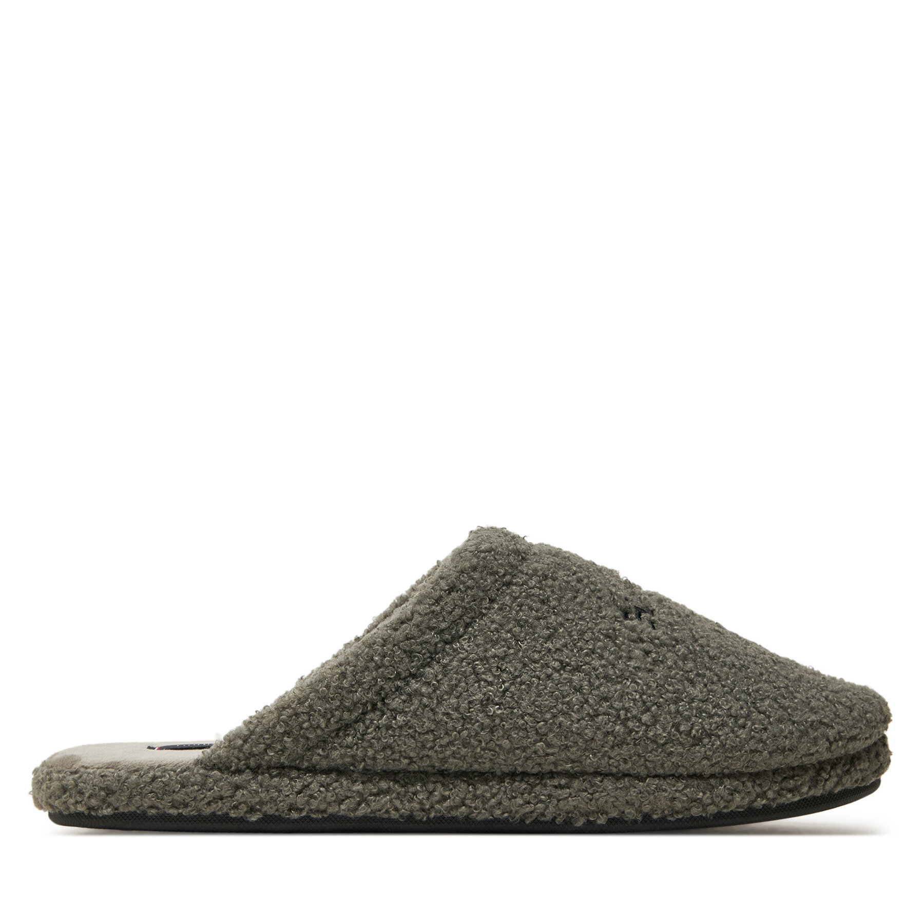 Tofflor Tommy Hilfiger Warm Curly House Shoe FM0FM05226 Grå