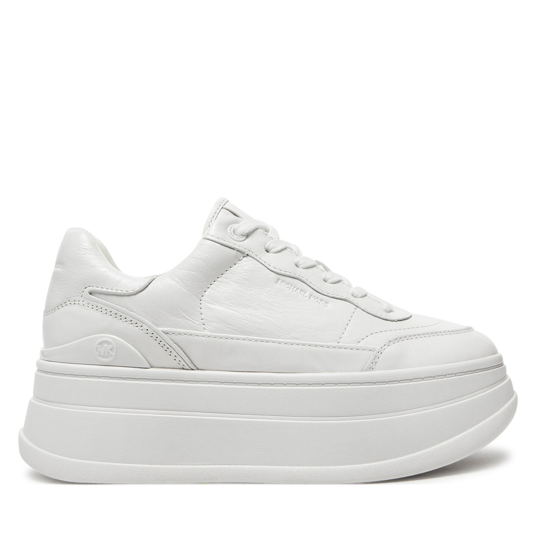 Sneakers MICHAEL Michael Kors Hayes Lace Up 43R5HAFS3L Bianco