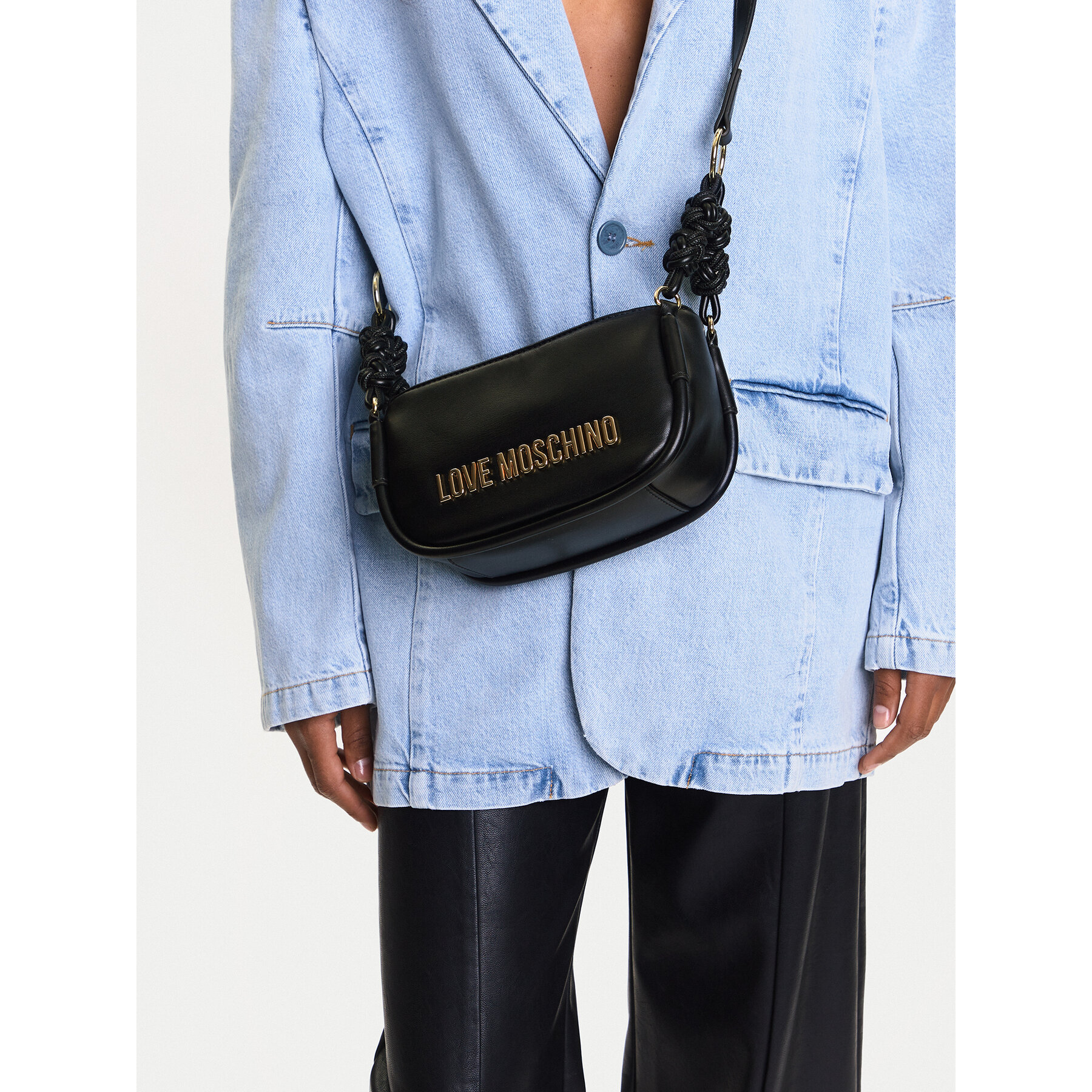 Τσάντα LOVE MOSCHINO JC4235PP0MKL0000 Μαύρο